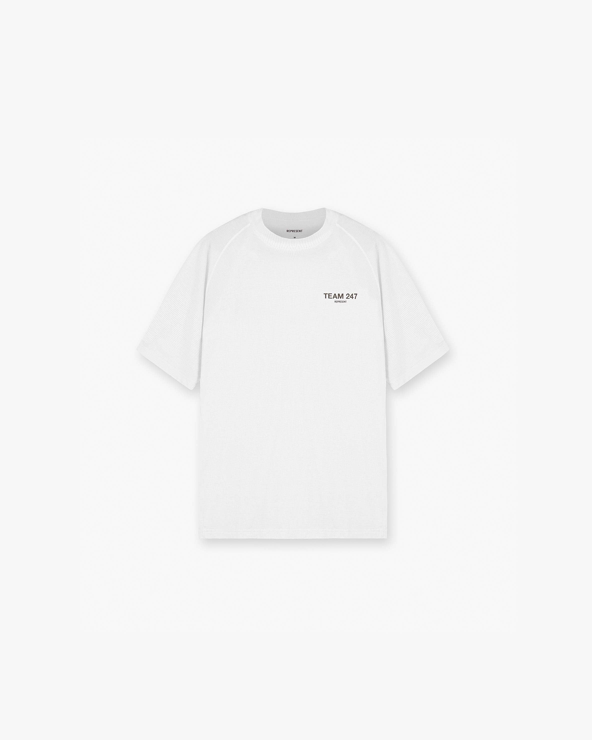 247 Team Run T-Shirt - Flat White