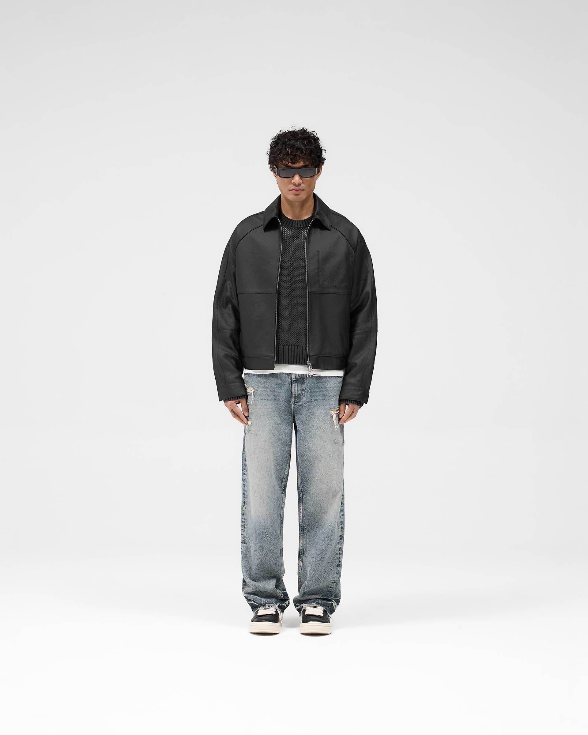 Overdrive Leather Jacket - Black