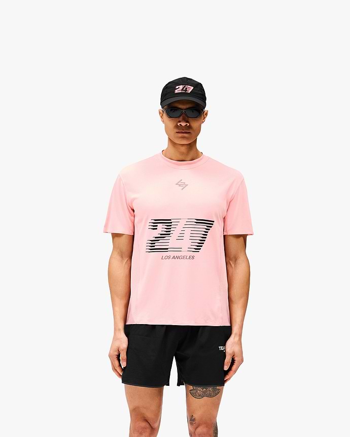 247 Los Angeles T-Shirt - Pink