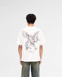 Elegance In Motion T-Shirt - Flat White