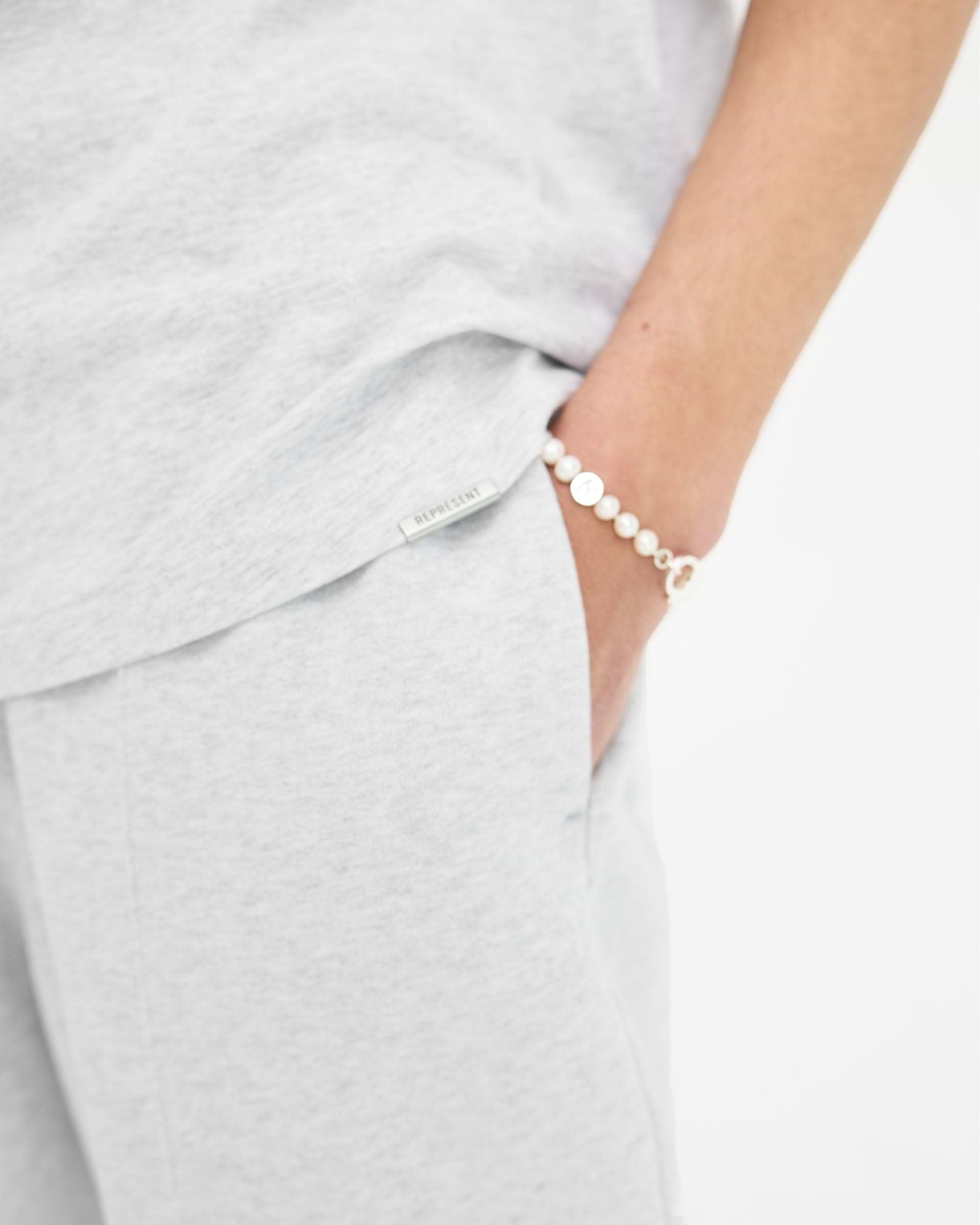 Initial Sweatpant - Ice Grey Marl