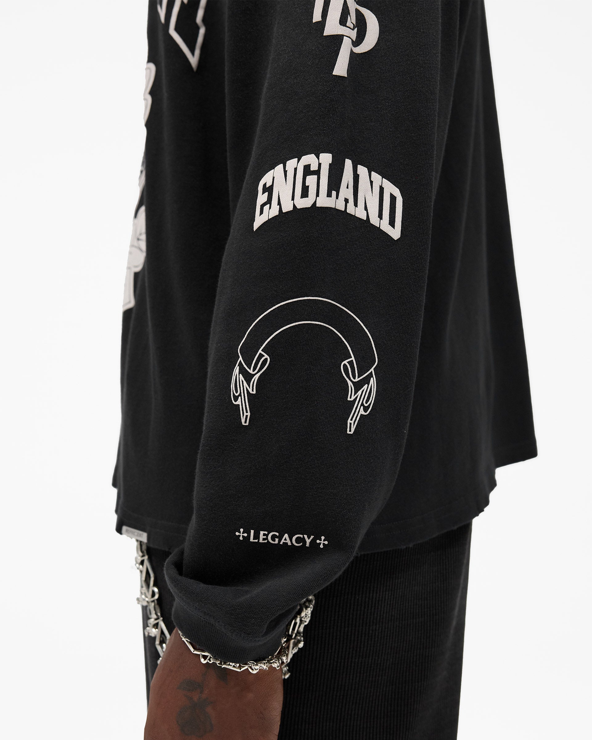 Legacy Crest Long Sleeve T-shirt | T-shirts | REPRESENT