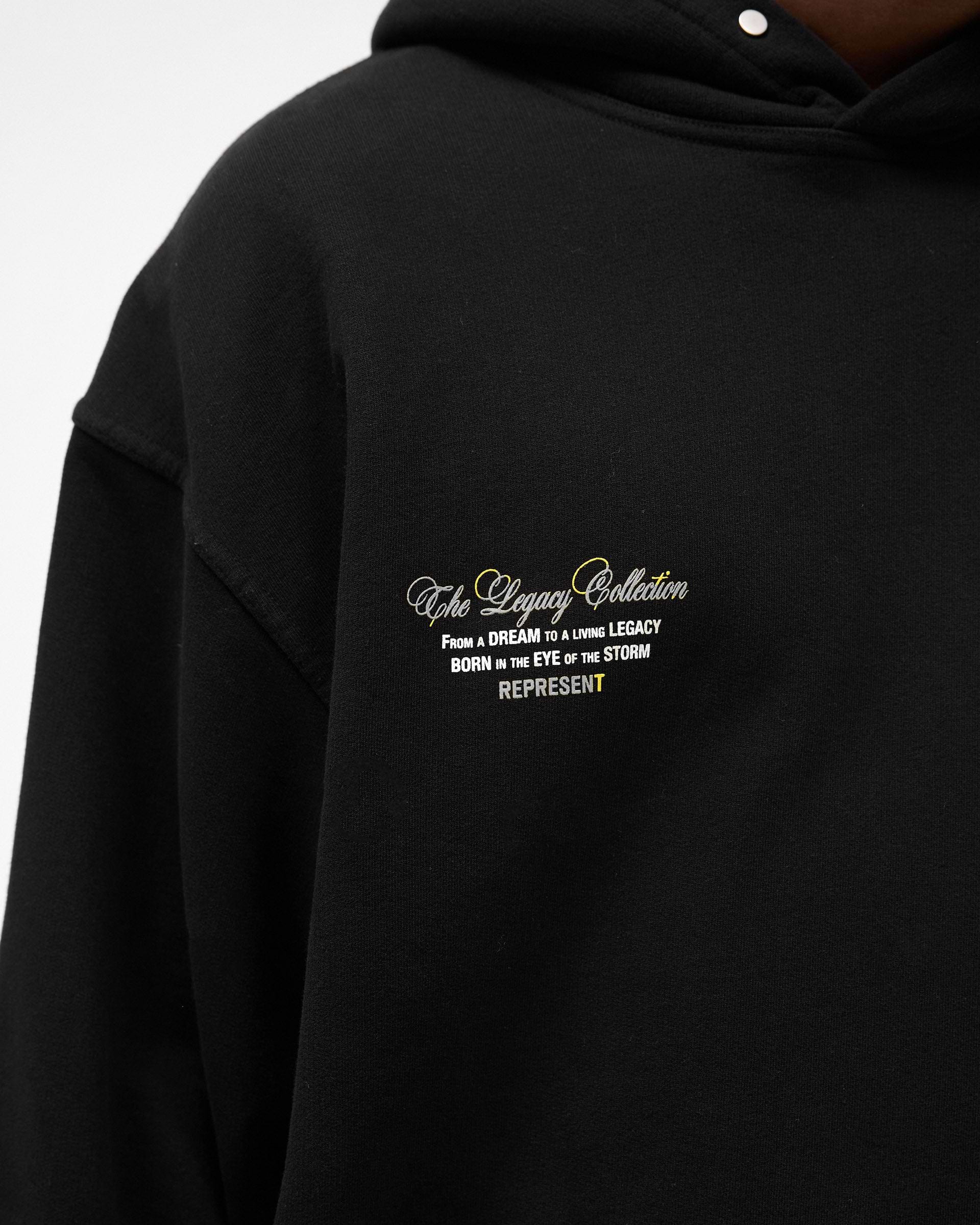 Legacy Cherubs Hoodie - Jet Black
