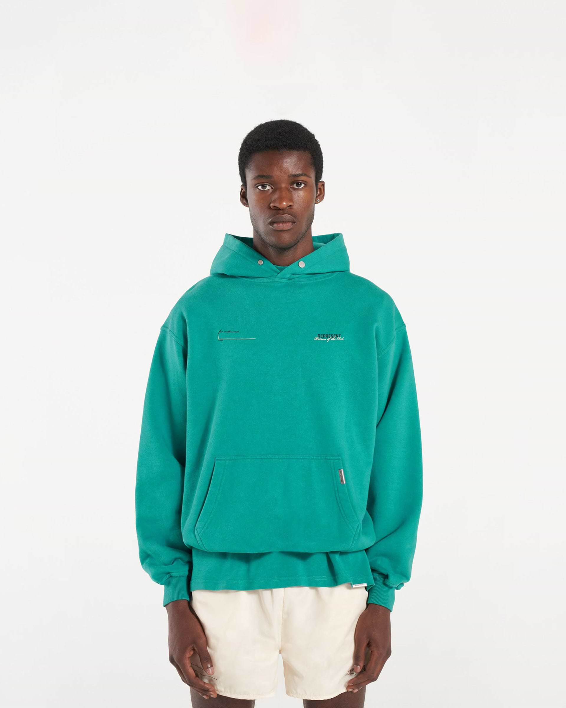 Patron Of The Club Hoodie - Teal