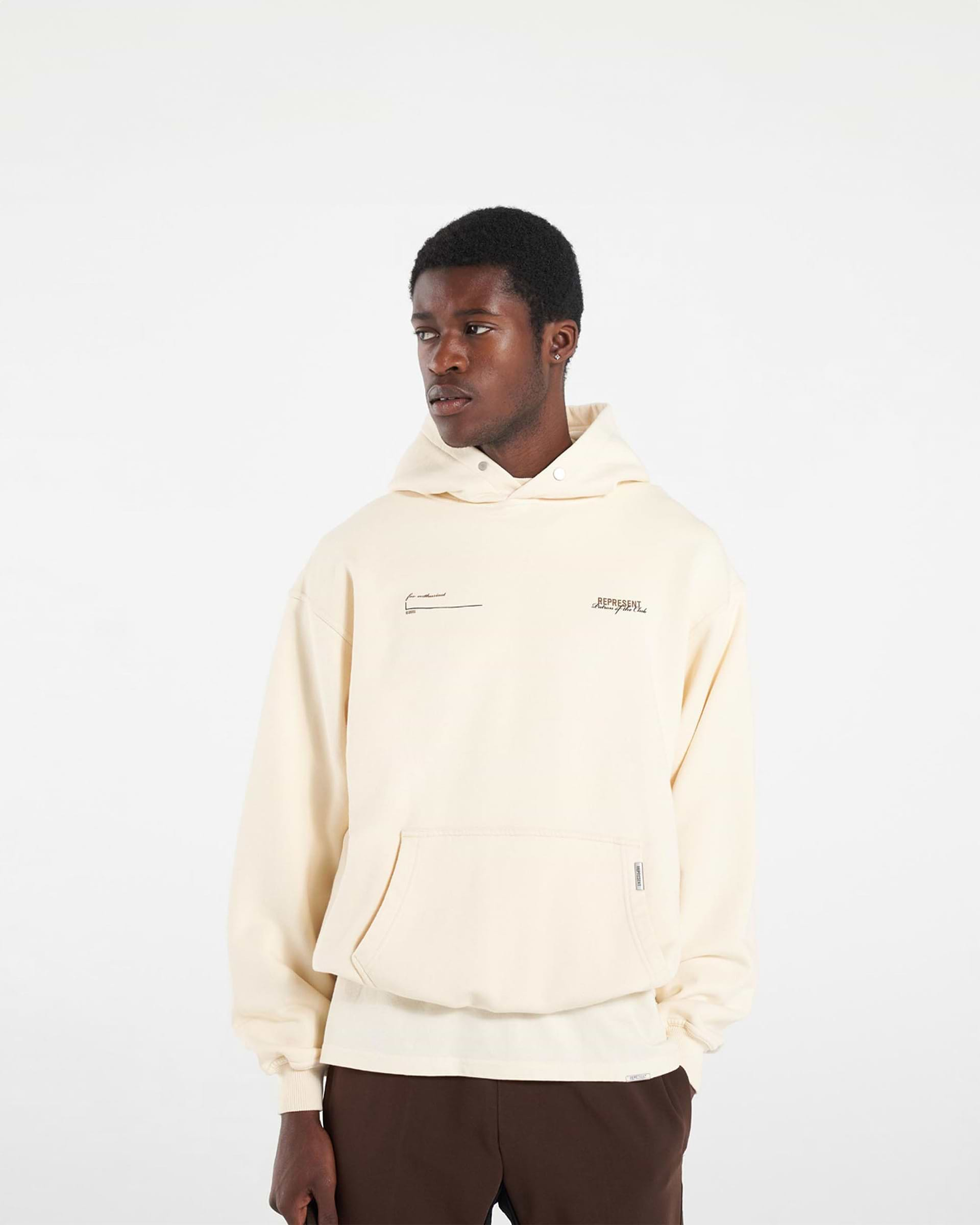 Patron Of The Club Hoodie - Cream