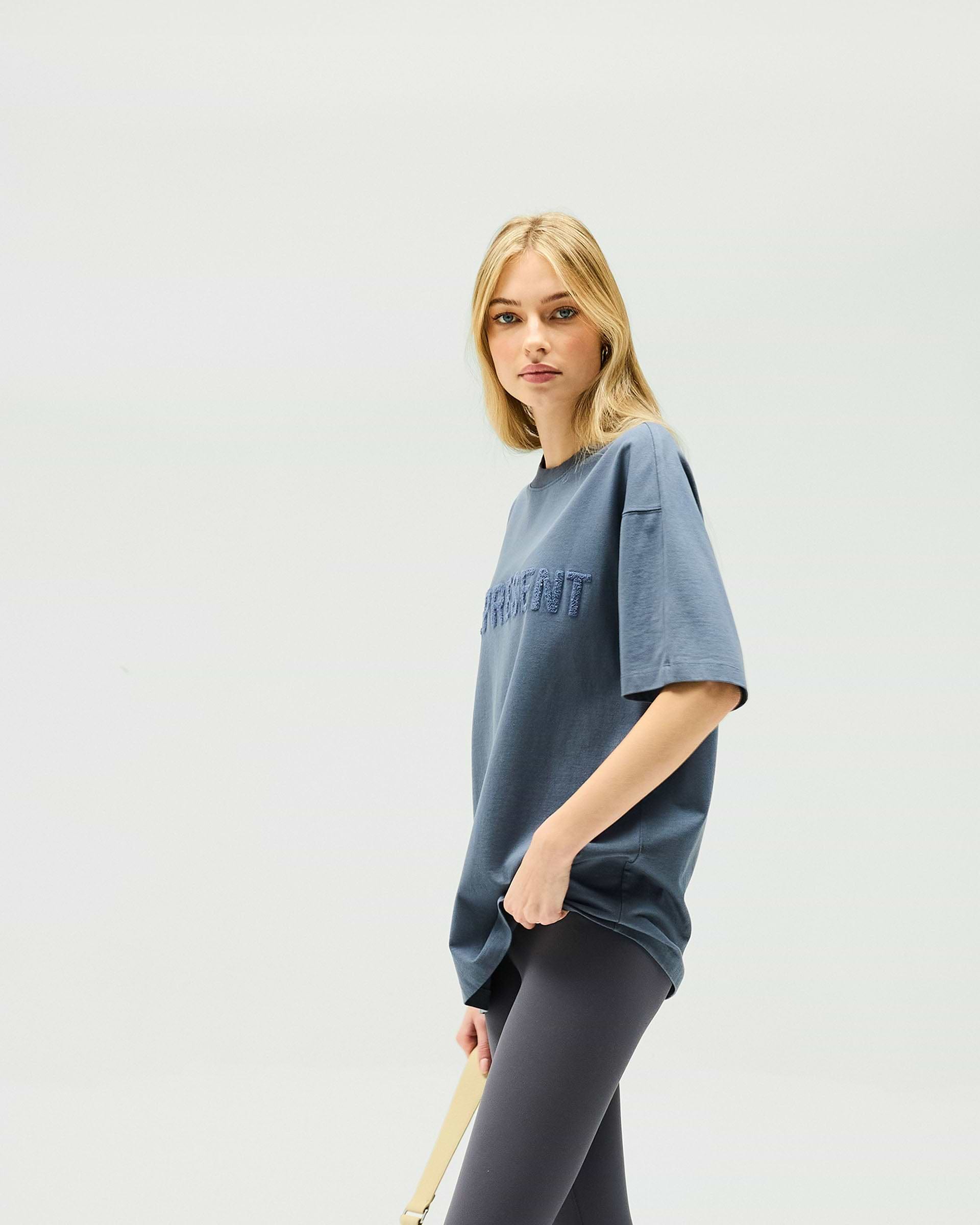 Owners Club Boyfriend T-Shirt - Steel Blue