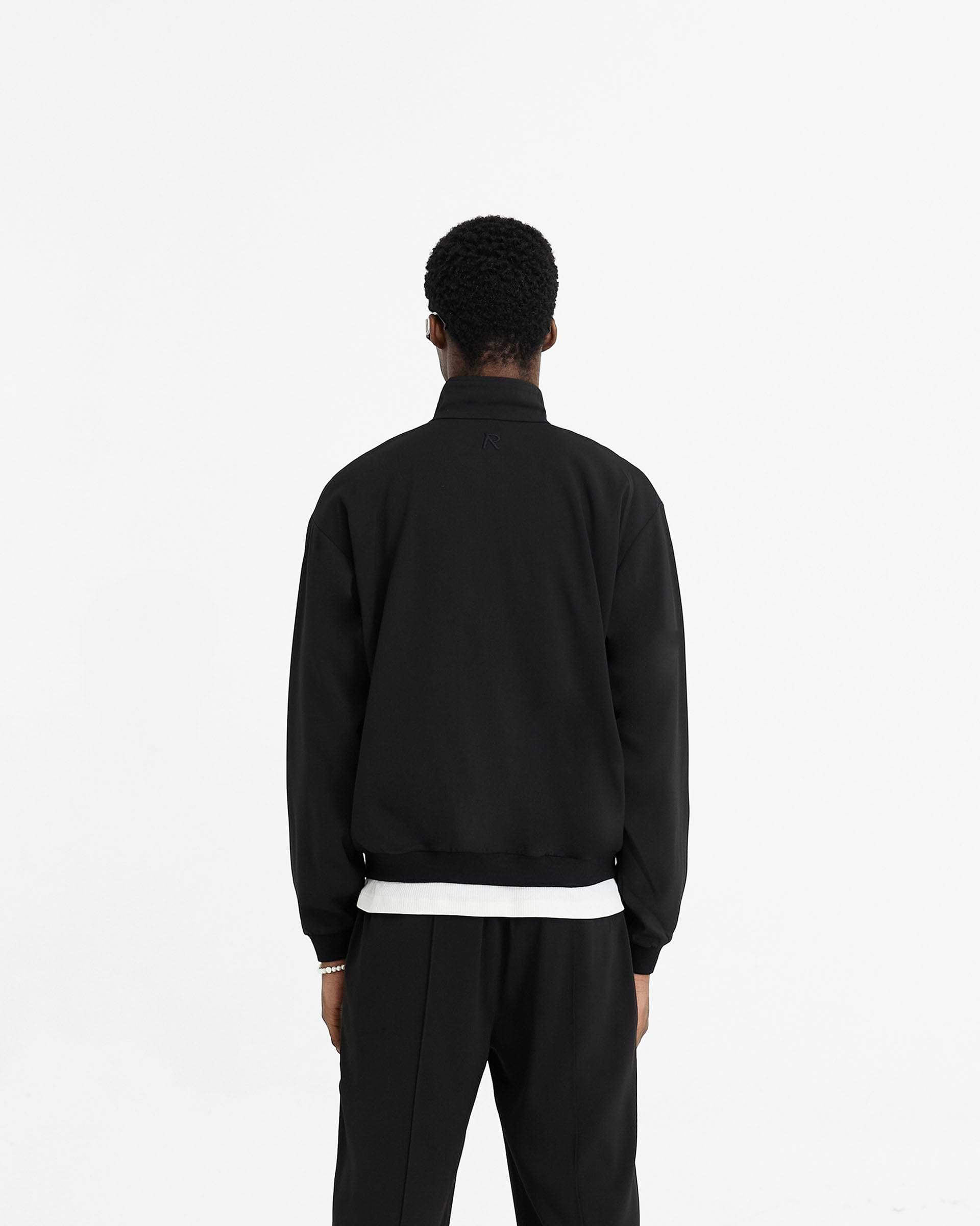 Initial Track Jacket - Black