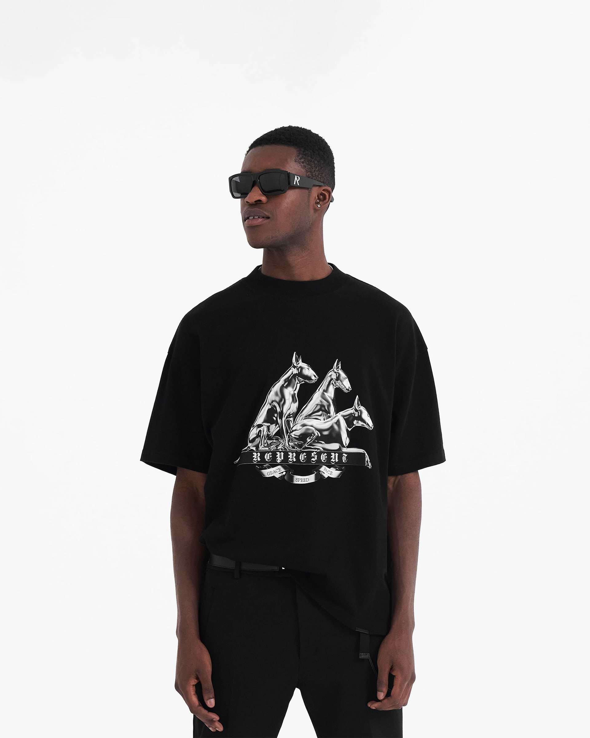 Bullterrier T-Shirt - Jet Black