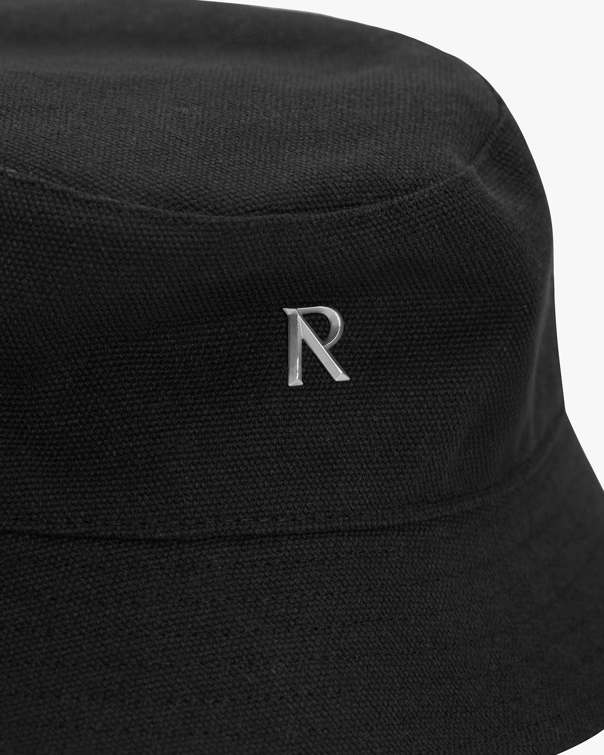 Jet Black Initial Bucket Hat | Accessories | REPRESENT