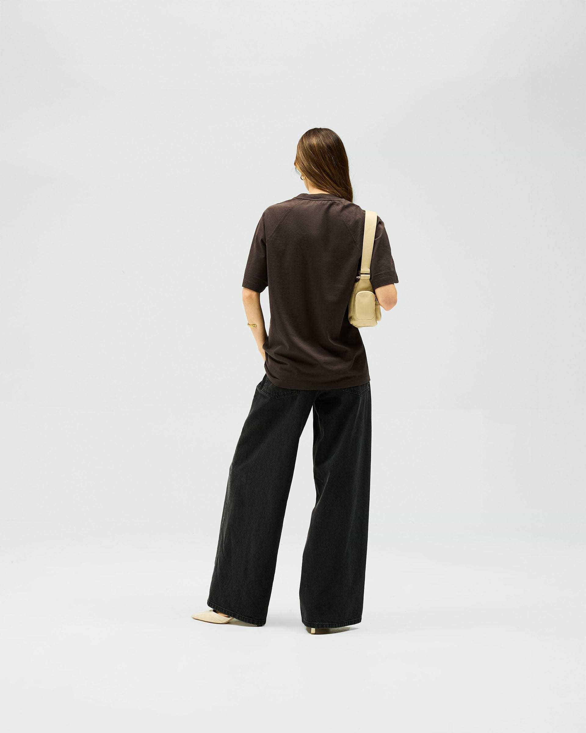 Owners Club Boyfriend T-Shirt - Black Coffee