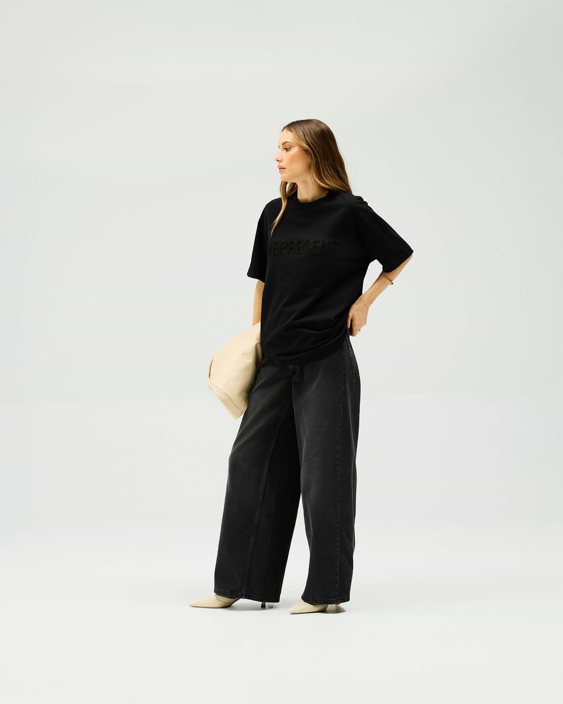 Owners Club Boyfriend T-Shirt - Jet Black