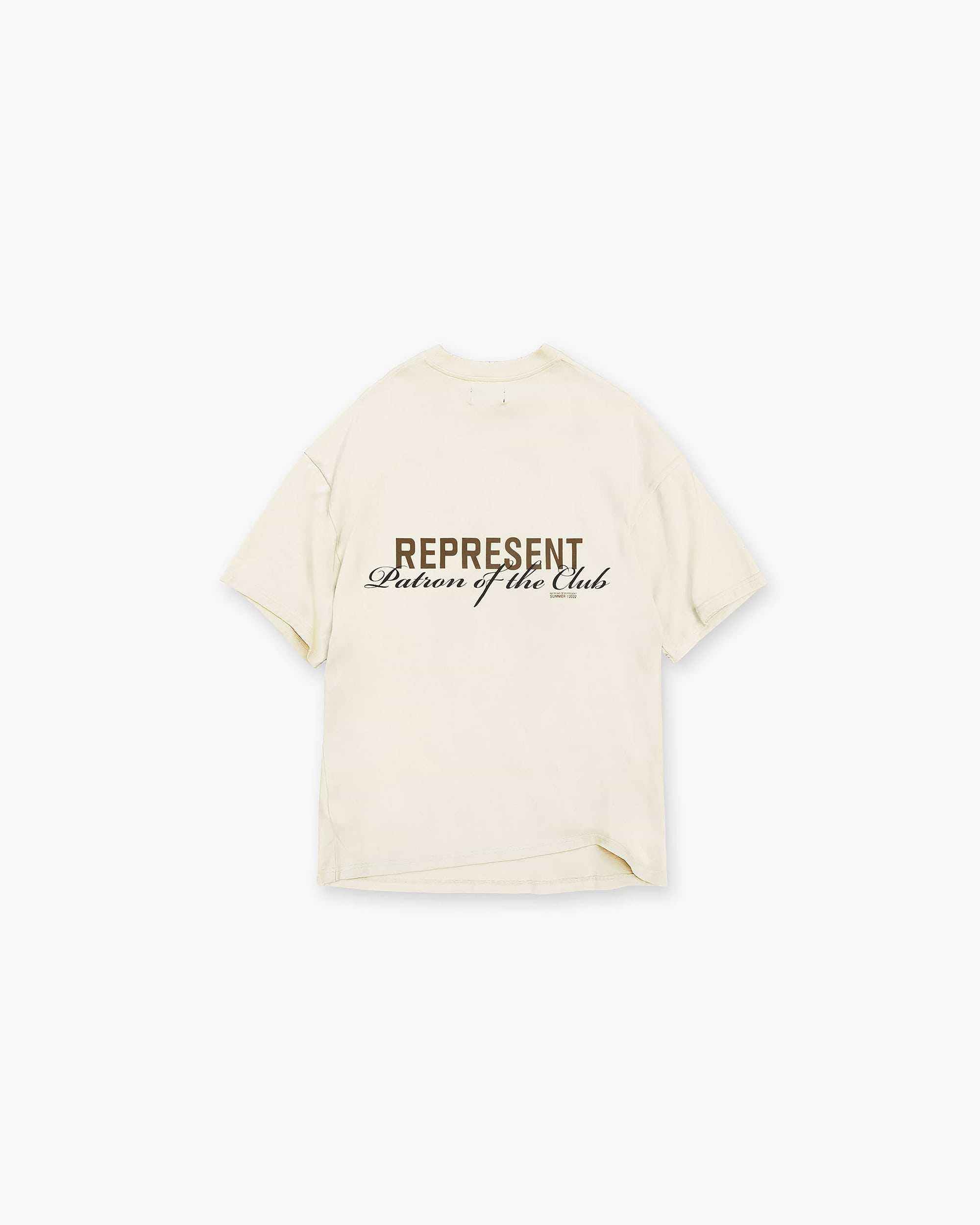 Patron Of The Club T-Shirt - Cream