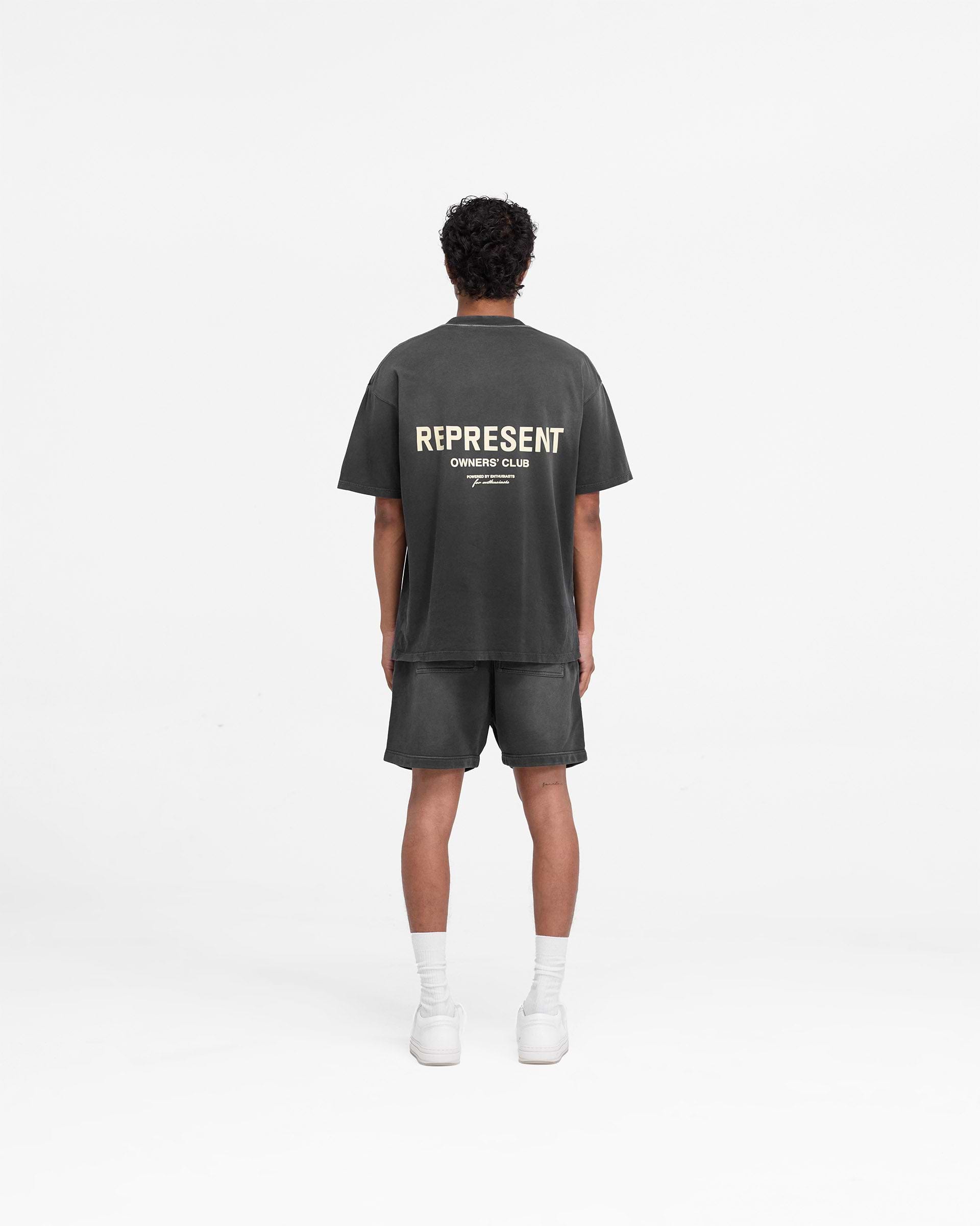 Represent Owners Club Shorts - Aged Black