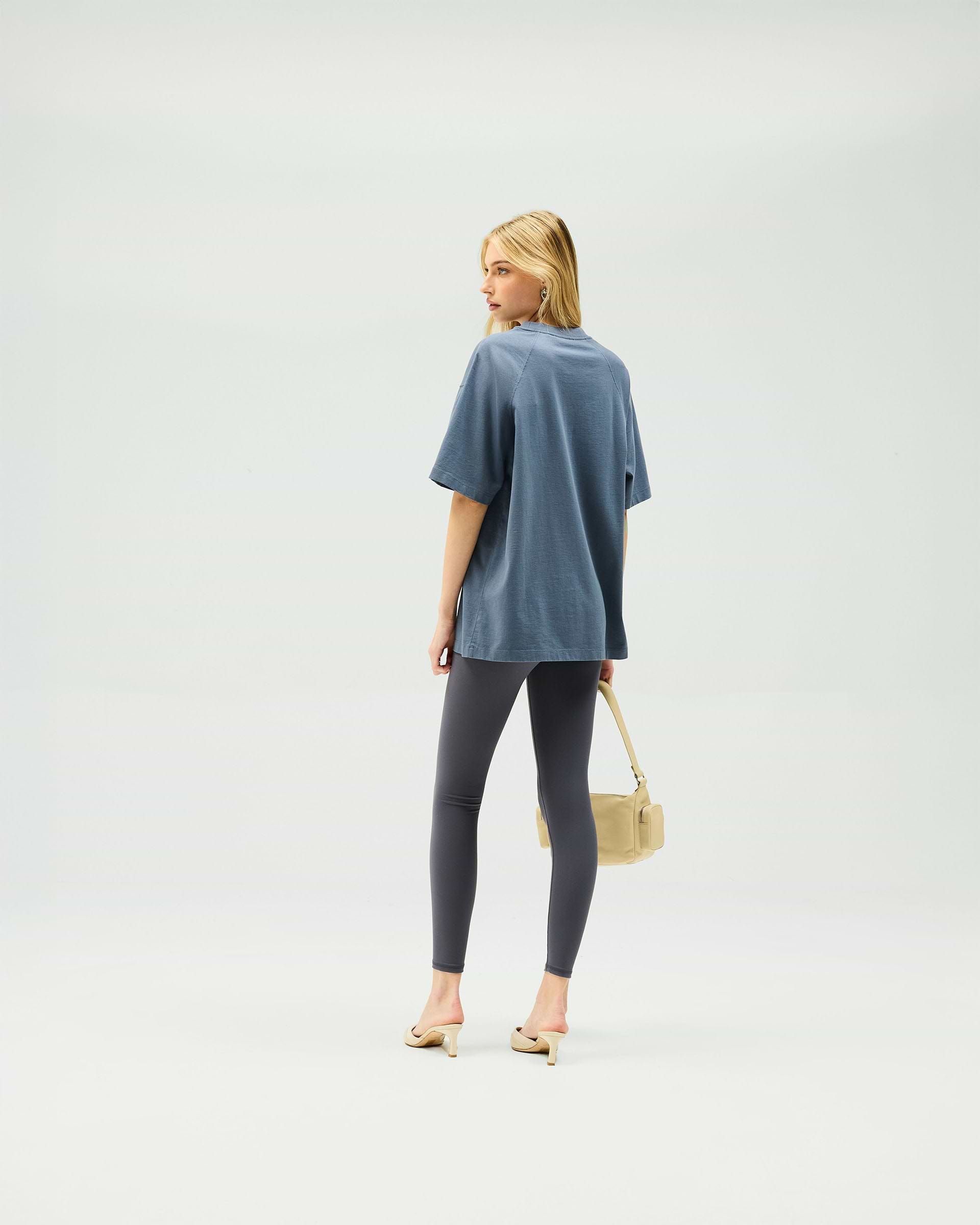 Owners Club Boyfriend T-Shirt - Steel Blue