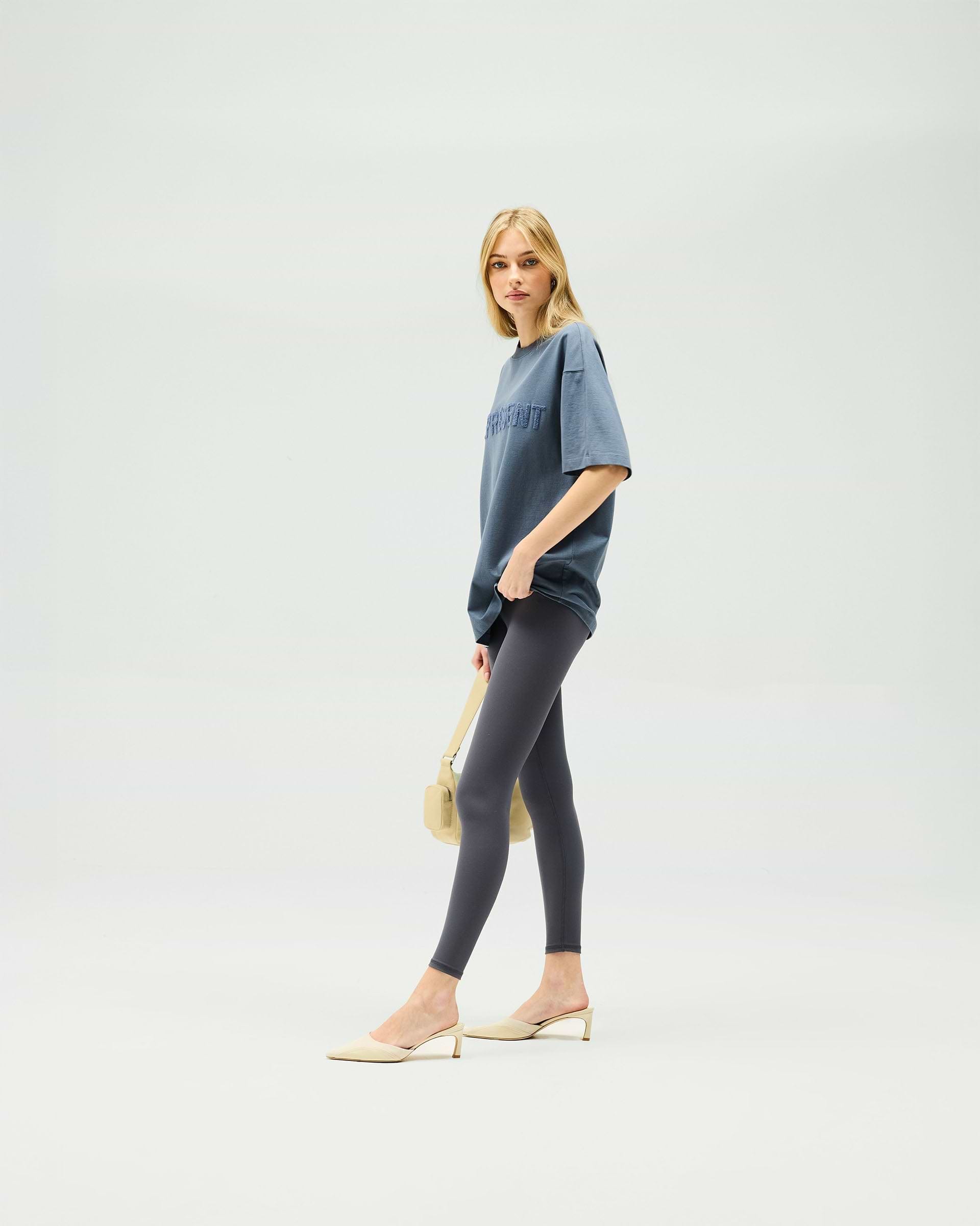 Owners Club Boyfriend T-Shirt - Steel Blue