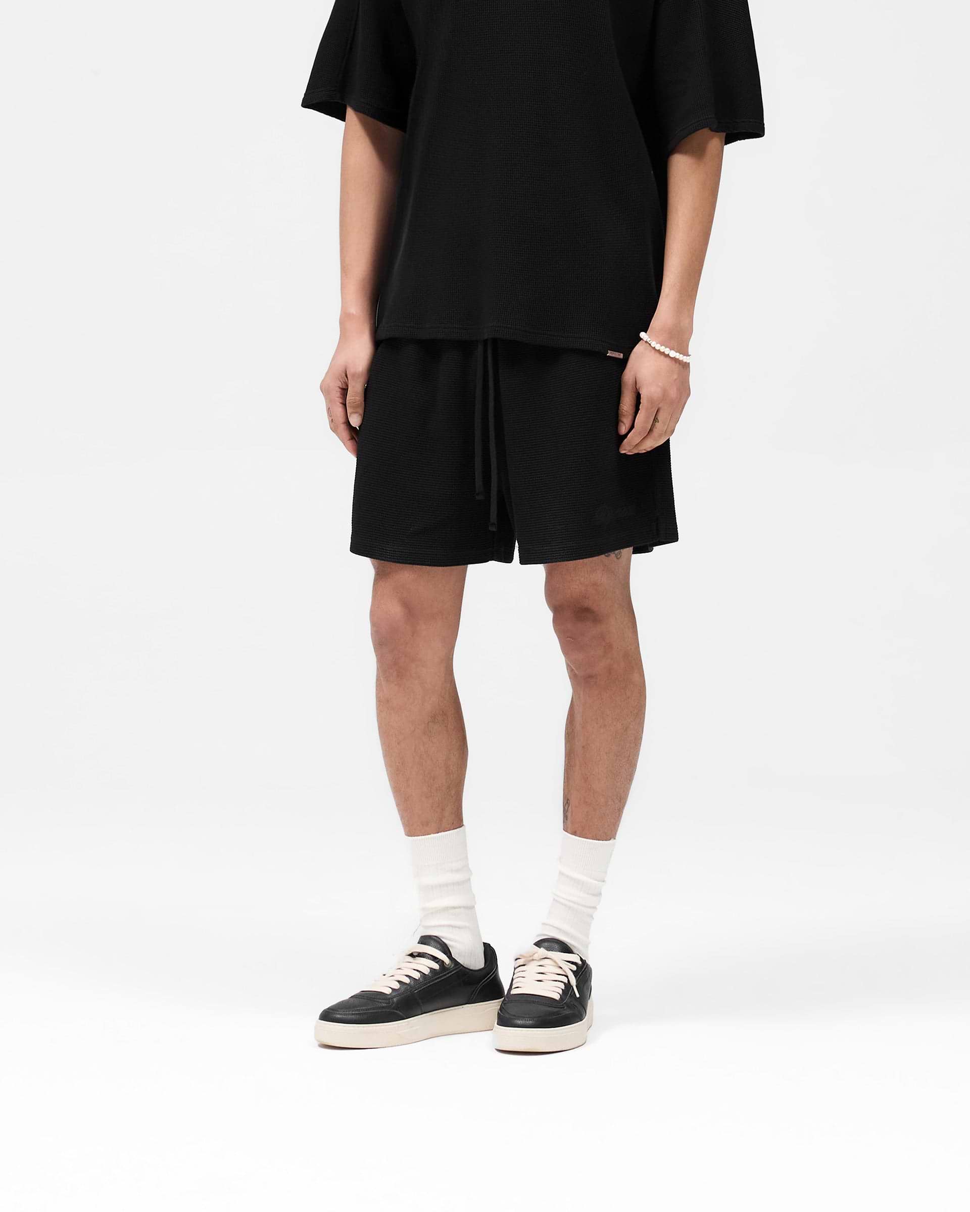 Waffle Shorts - Black