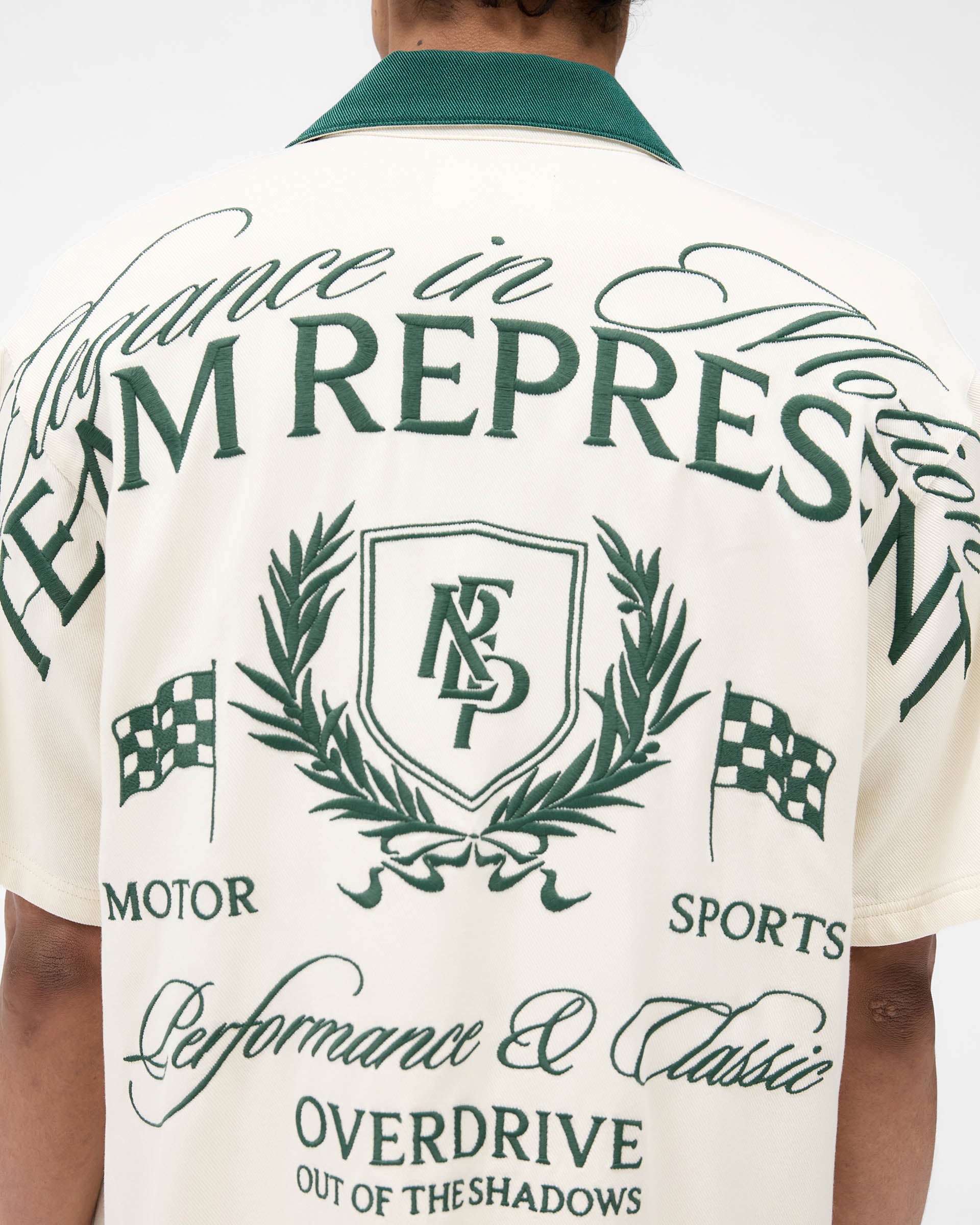 Represent Crest Shirt - Antique White