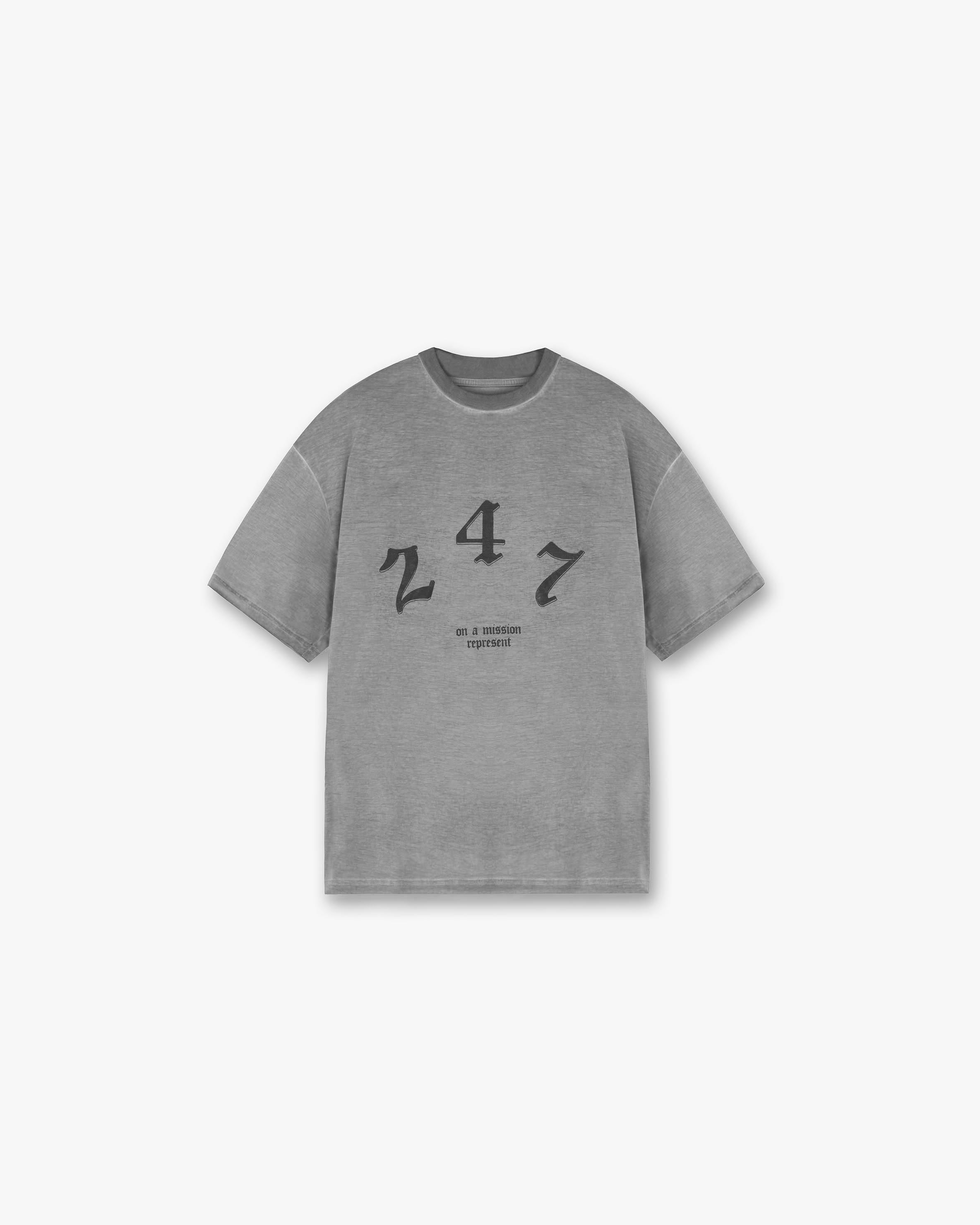 Vintage 247 Oversized T-Shirt - Smoke