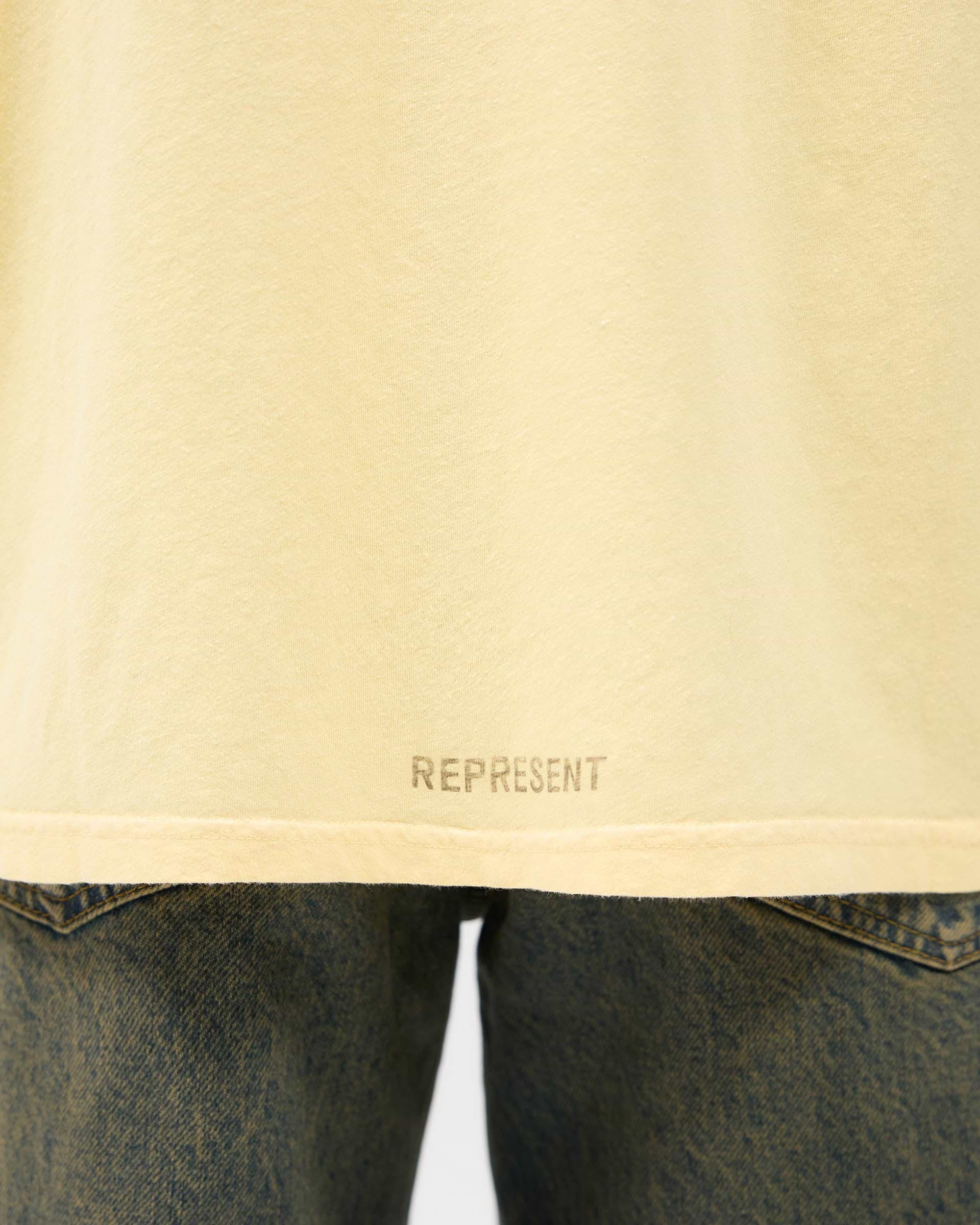 Team Rep T-Shirt - Light Yellow