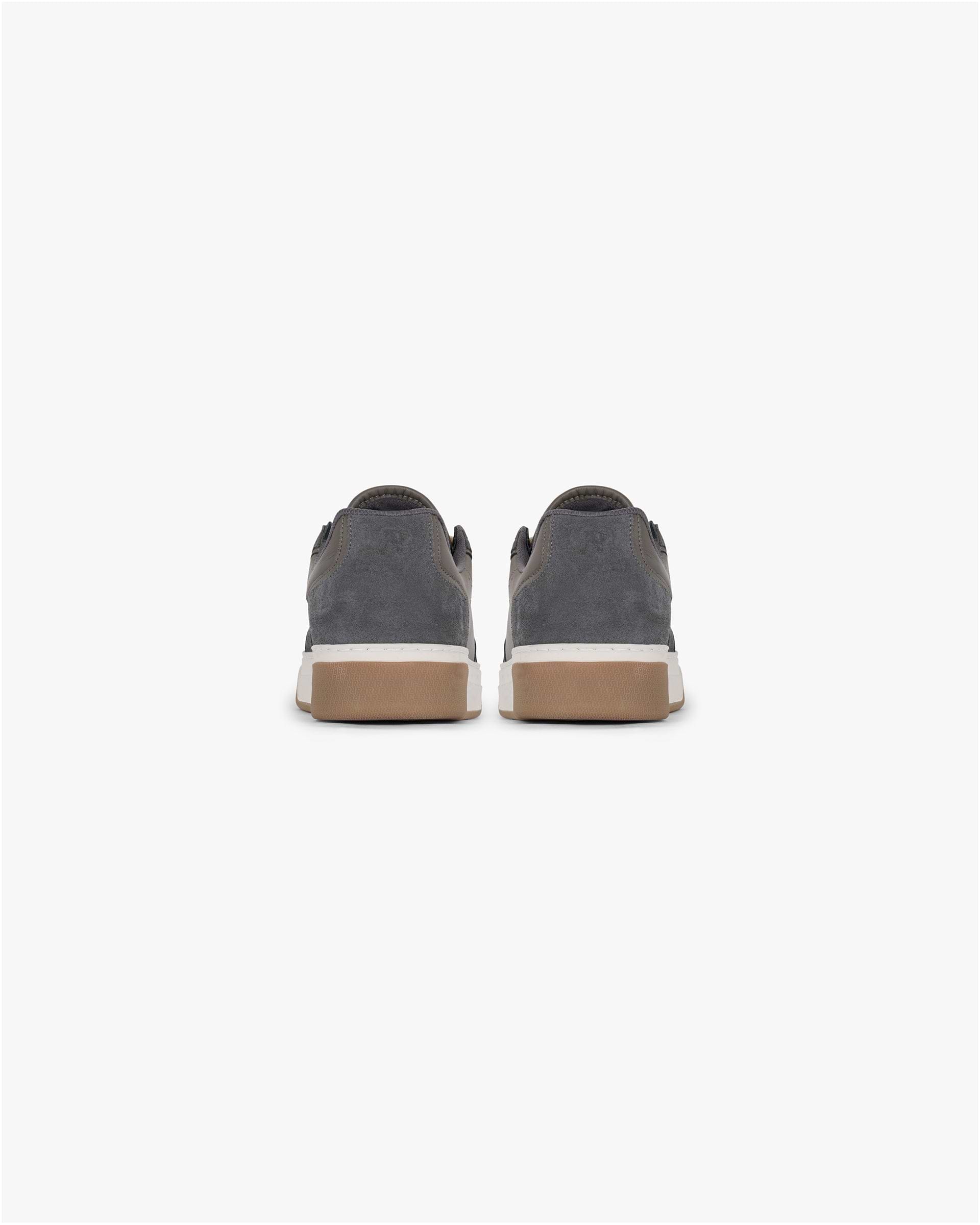 Initial Sneaker - Suede - Dark Taupe