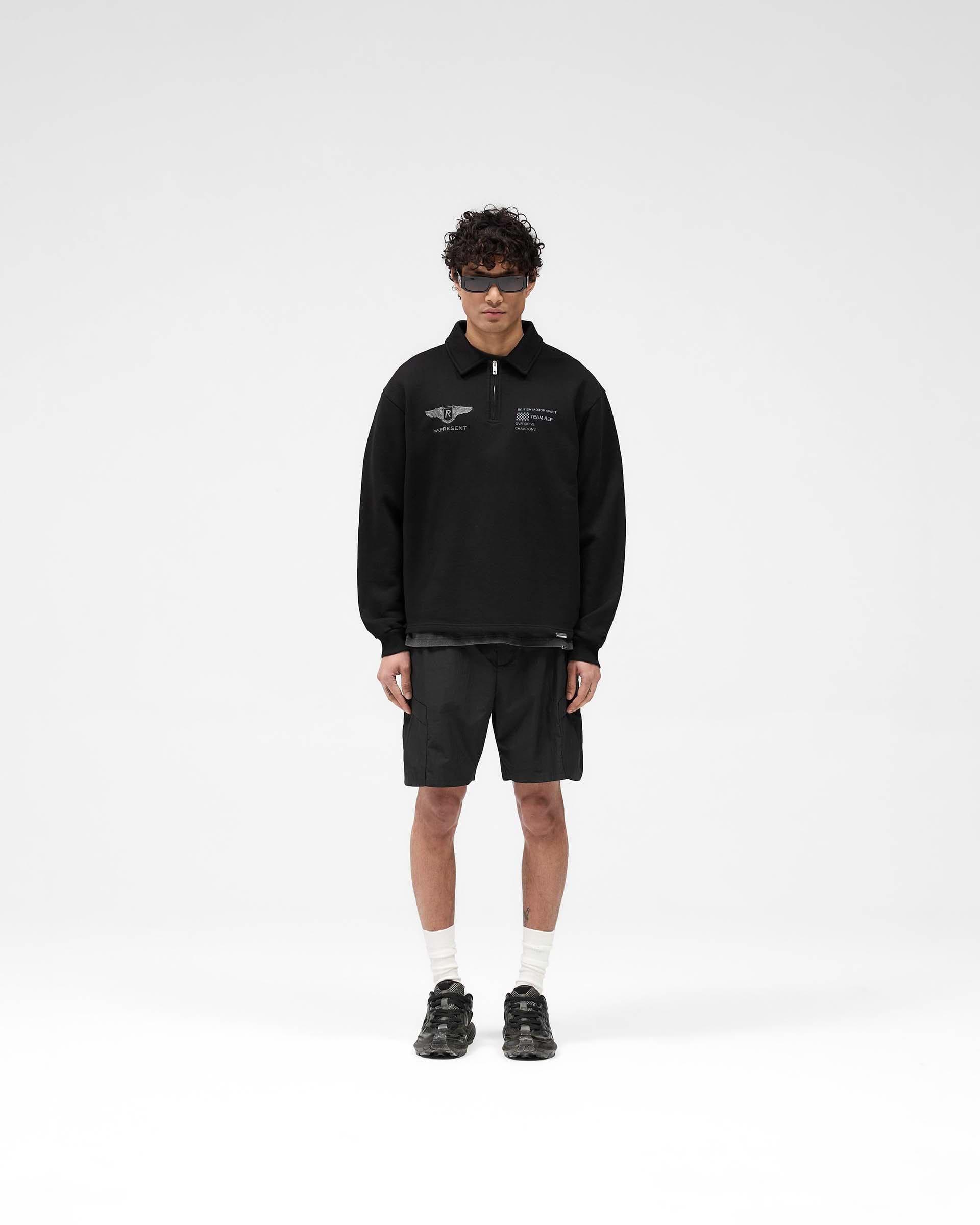 Team Rep Quarter Zip - Jet Black