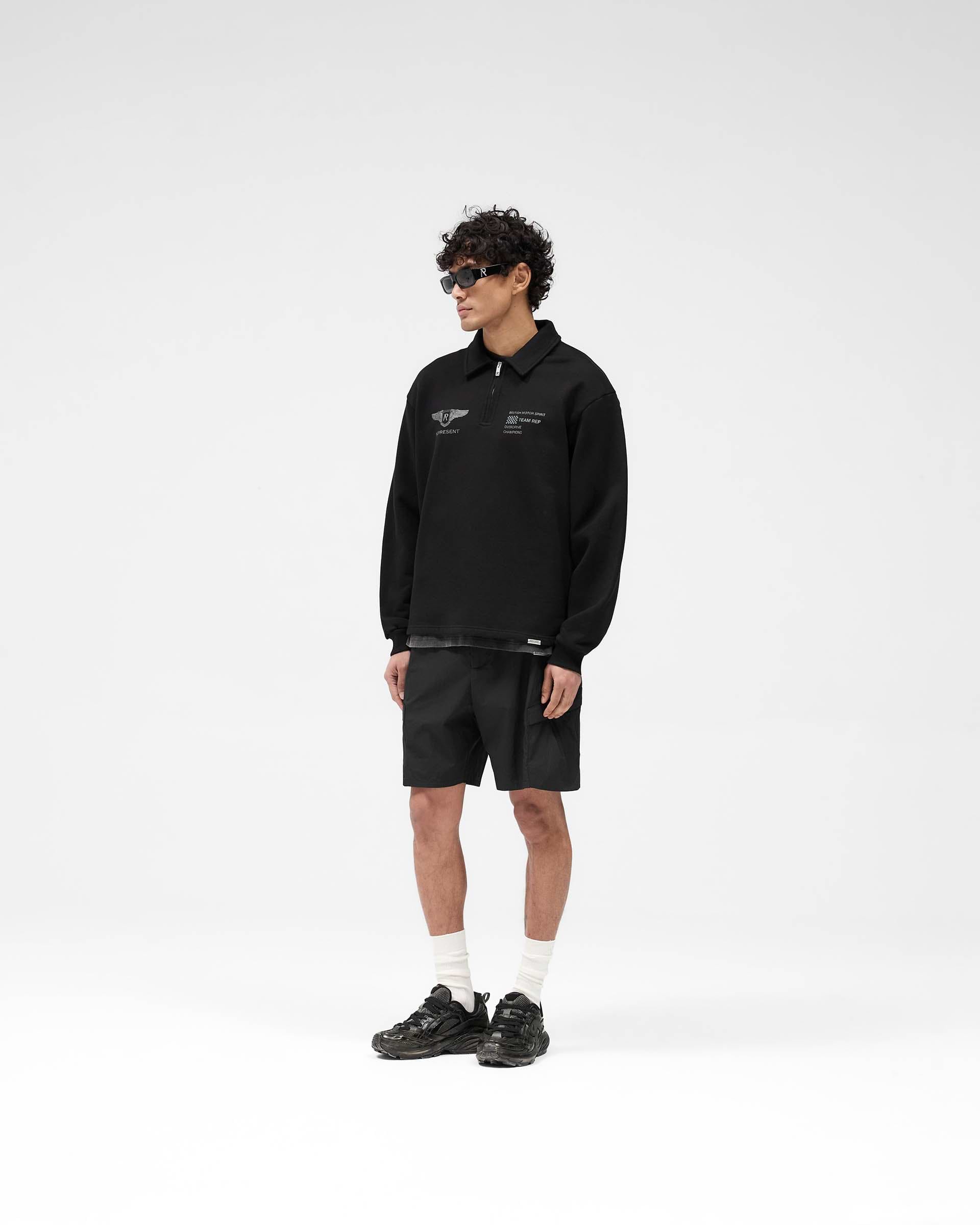 Team Rep Quarter Zip - Jet Black
