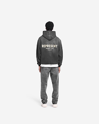 Represent Owners Club Hoodie - Aged Black