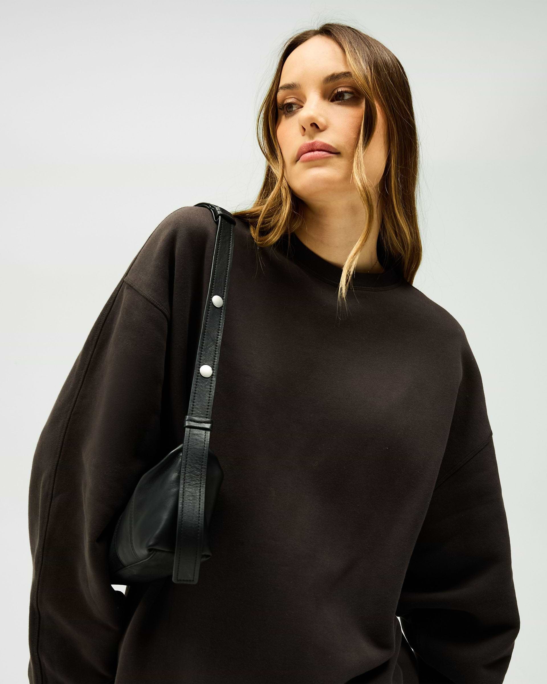 Owners Club Relaxed Sweater - Black Coffee