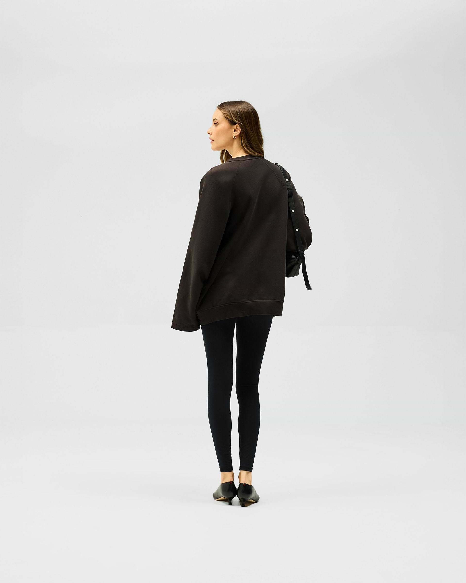 Owners Club Relaxed Sweater - Black Coffee