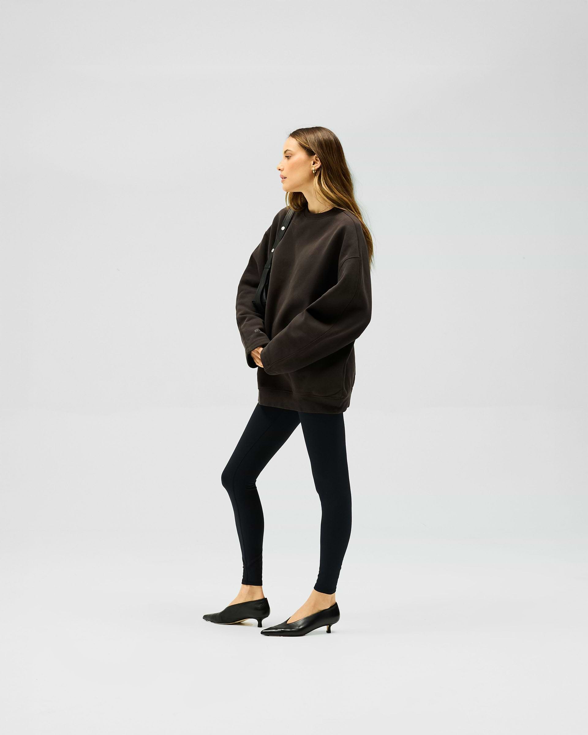 Owners Club Relaxed Sweater - Black Coffee