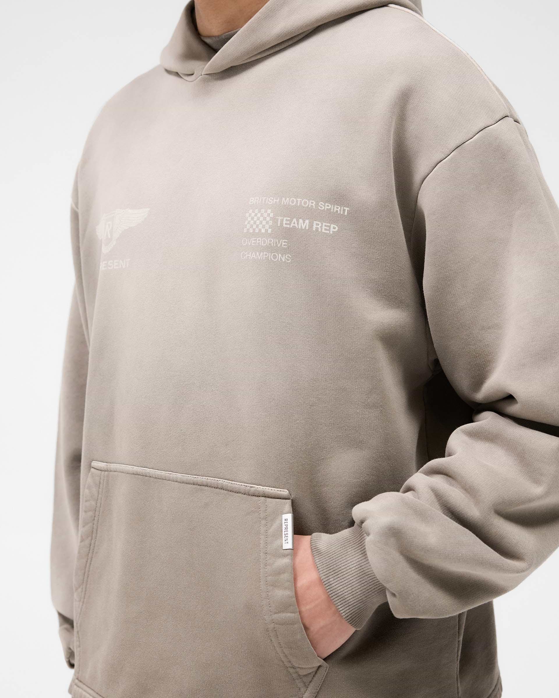 Team Rep Hoodie - Dark Taupe