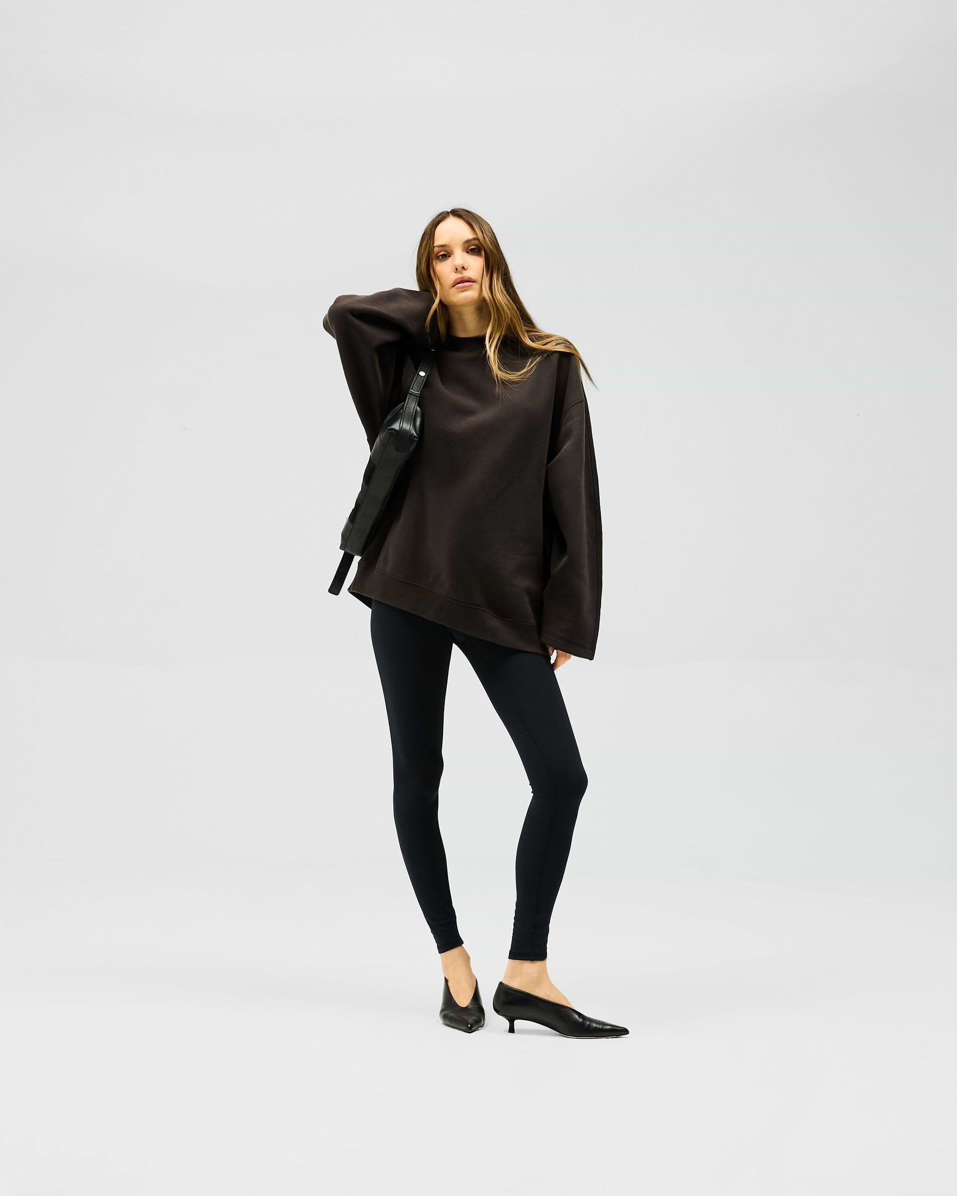 Owners Club Relaxed Sweater - Black Coffee