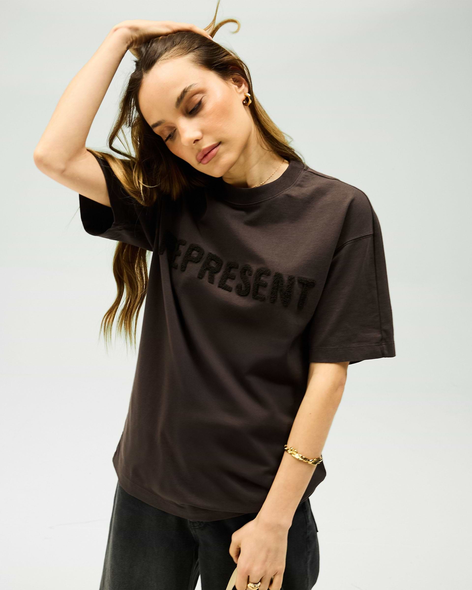 Owners Club Boyfriend T-Shirt - Black Coffee