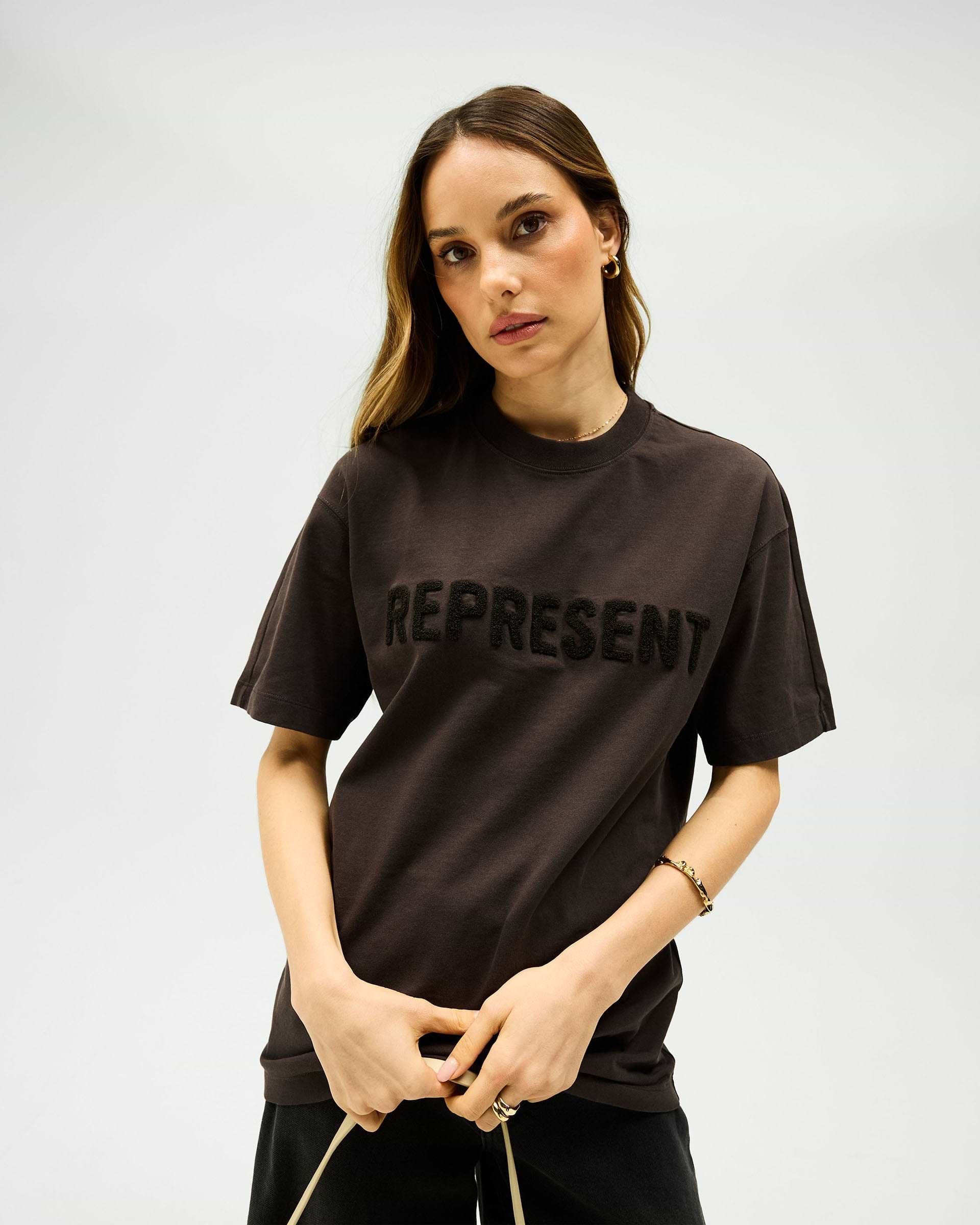 Owners Club Boyfriend T-Shirt - Black Coffee