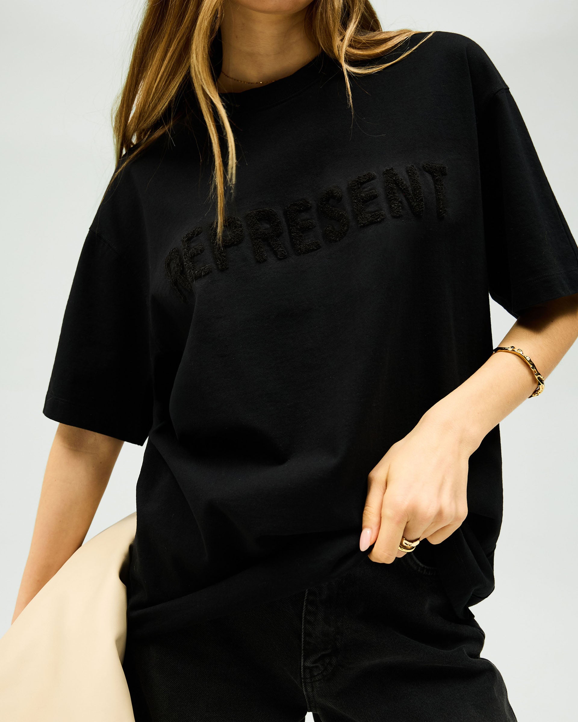 Owners Club Boyfriend T-Shirt - Jet Black