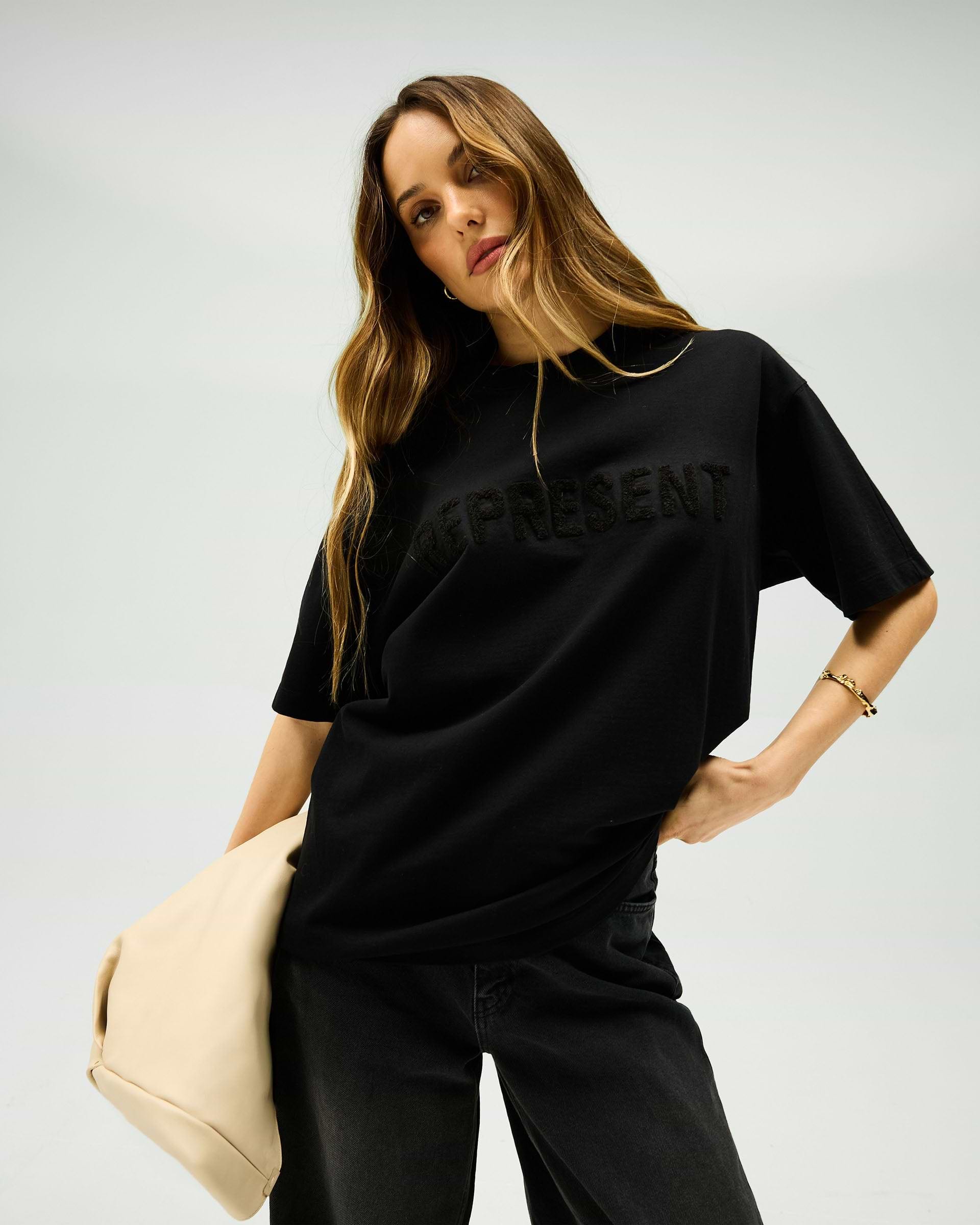 Owners Club Boyfriend T-Shirt - Jet Black