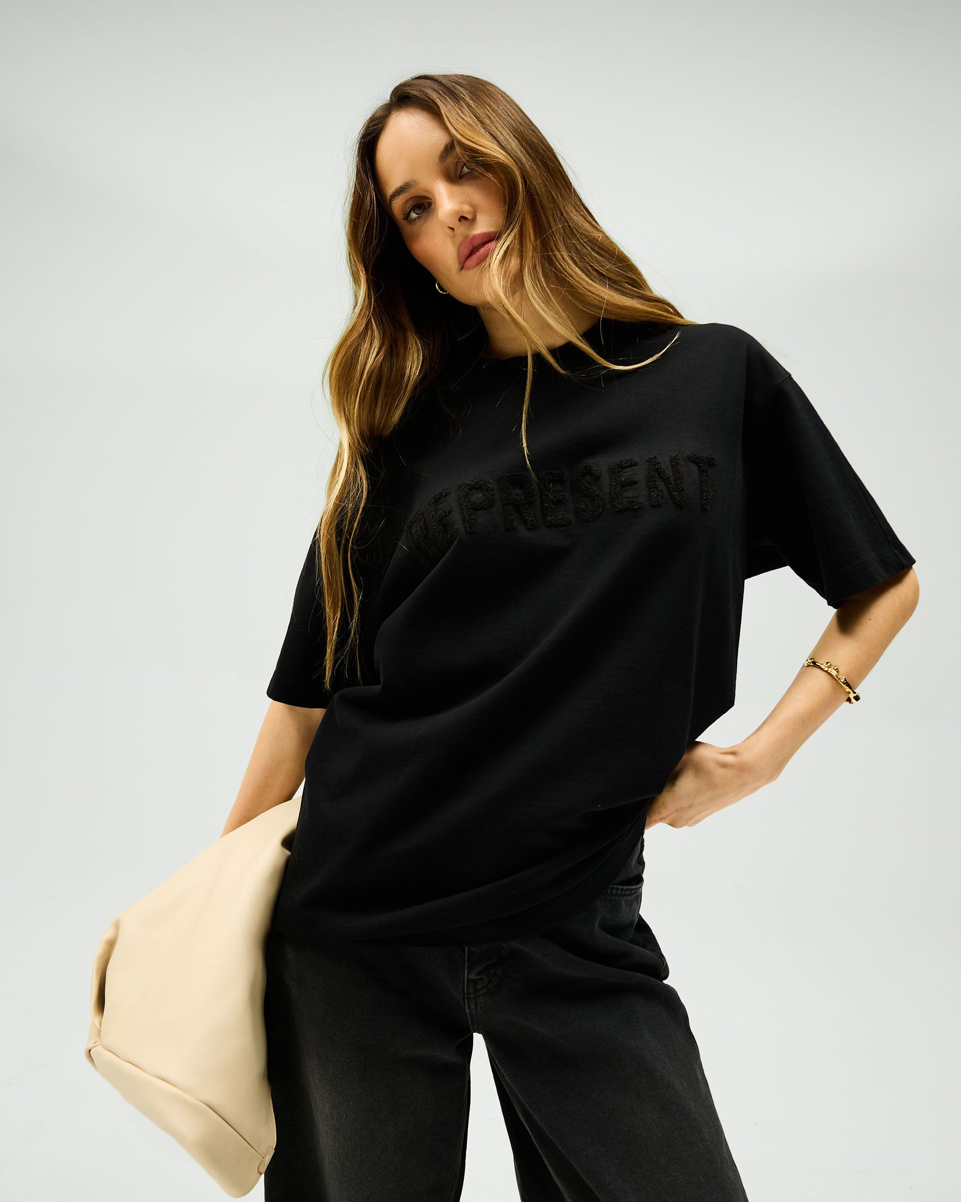 Owners Club Boyfriend T-Shirt - Jet Black
