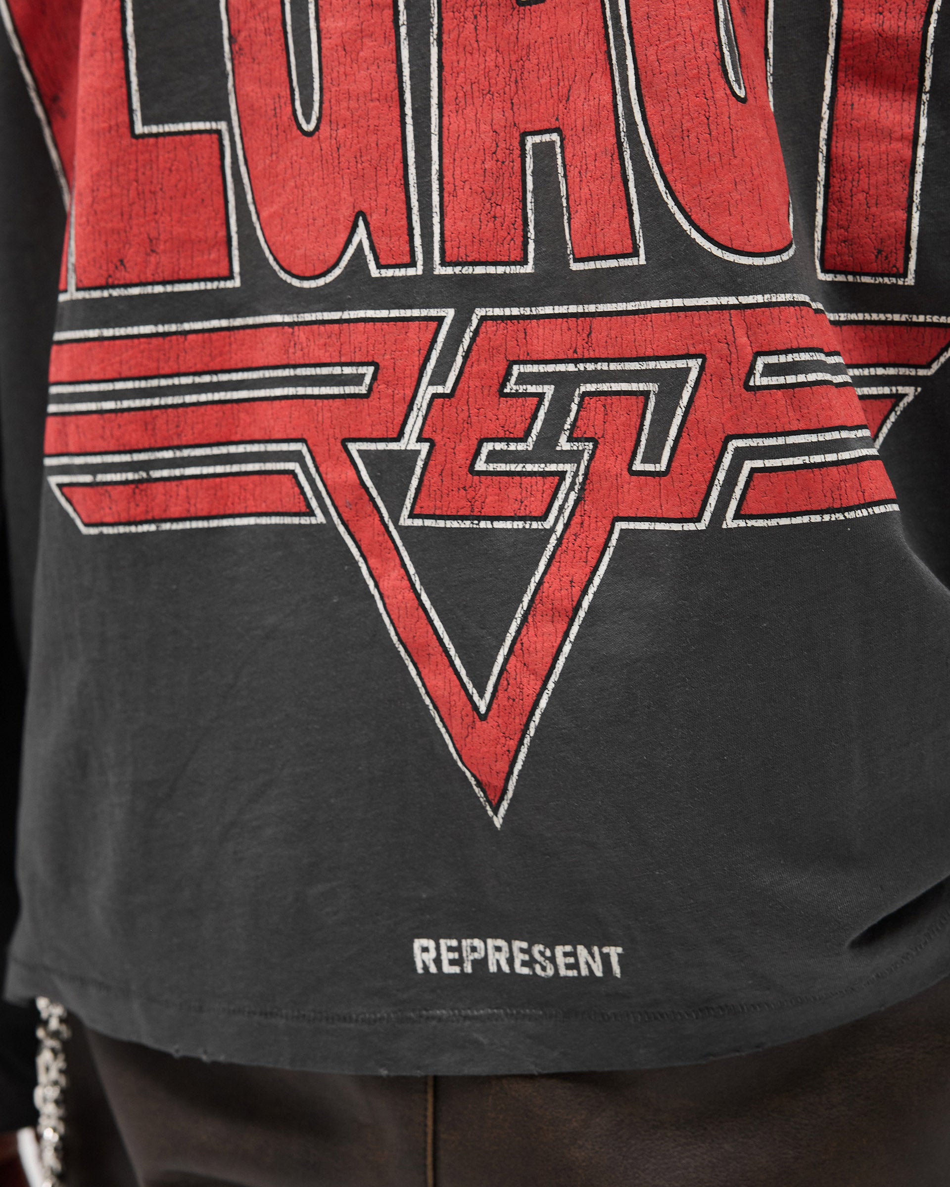 Reversible Living Legacy Tour Long Sleeve T-Shirt - Sun Fade Grey