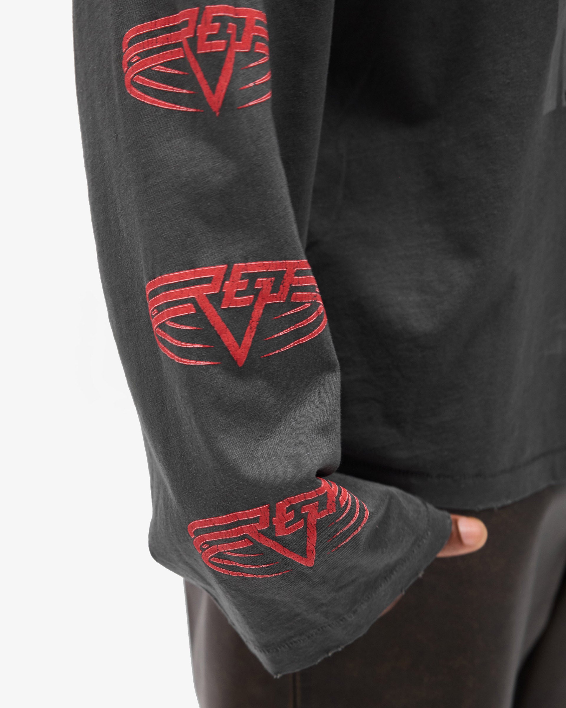 Reversible Living Legacy Tour Long Sleeve T-Shirt - Sun Fade Grey