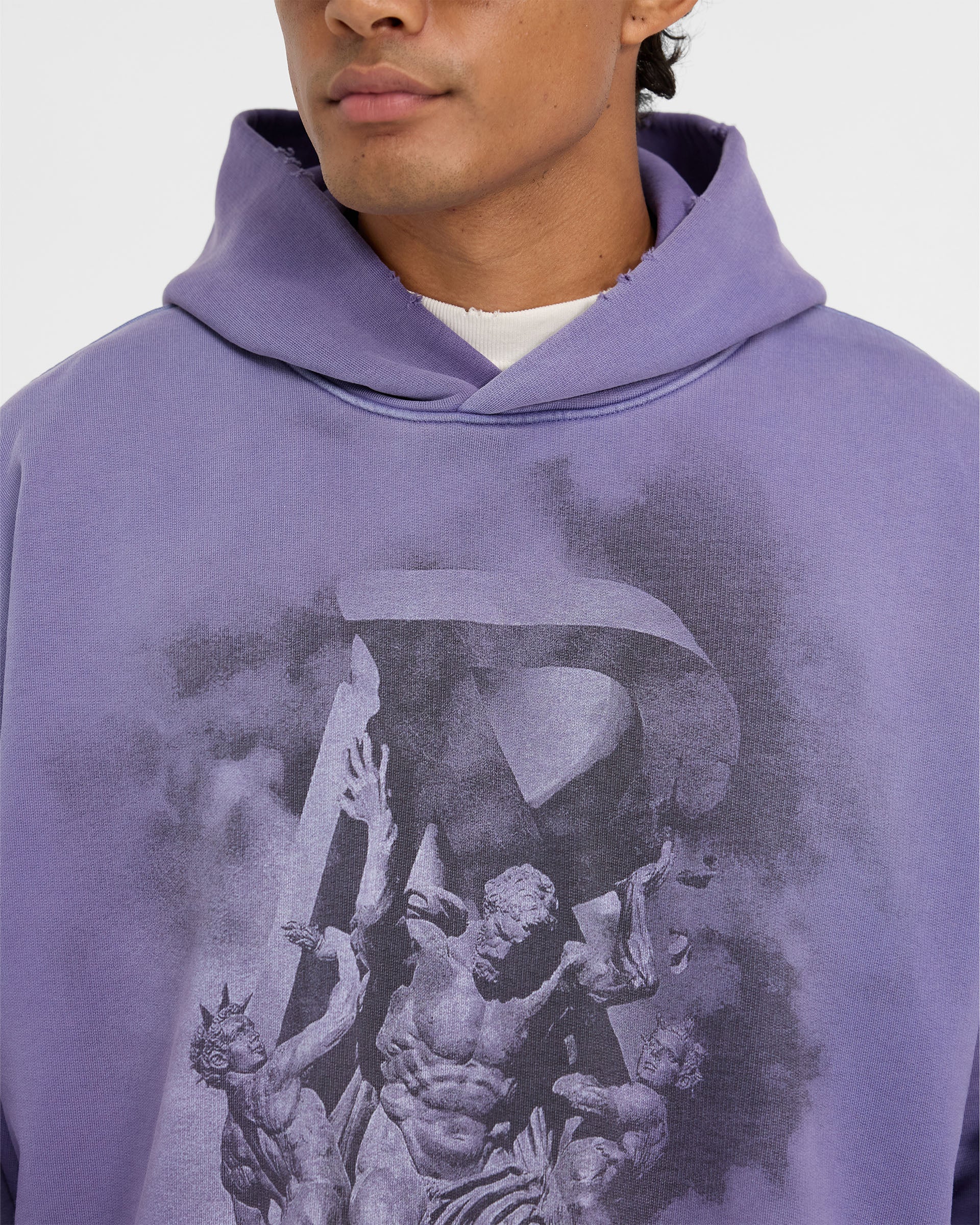 Represent Atlas パーカー Atlas Hoodie | Stained Black | REPRESENT