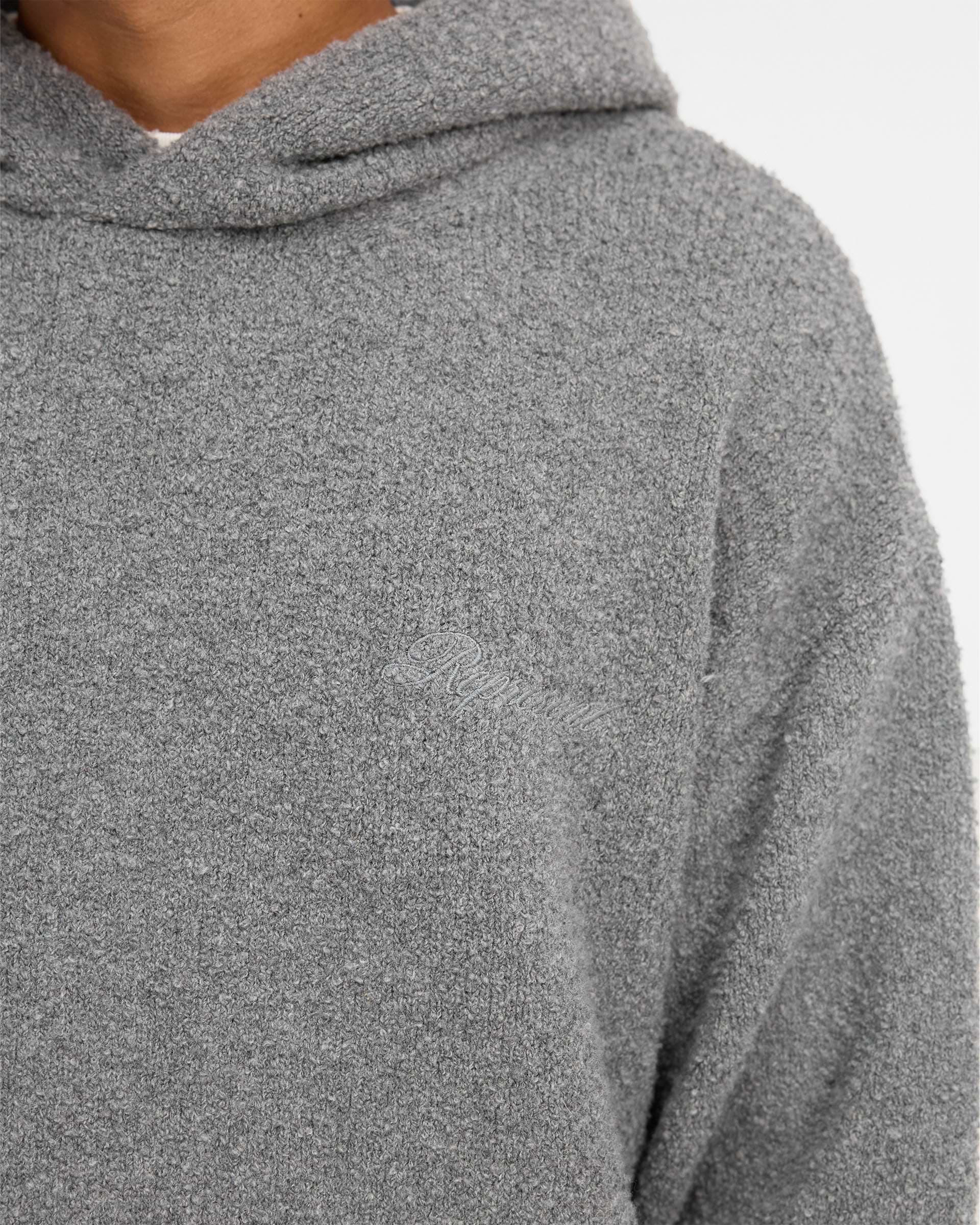 パーカー・フーディ IONSEOUL 1992 Boucle embroidered hoodie JE370 Pink Superior Hoodie – Tear & Repair Apparel