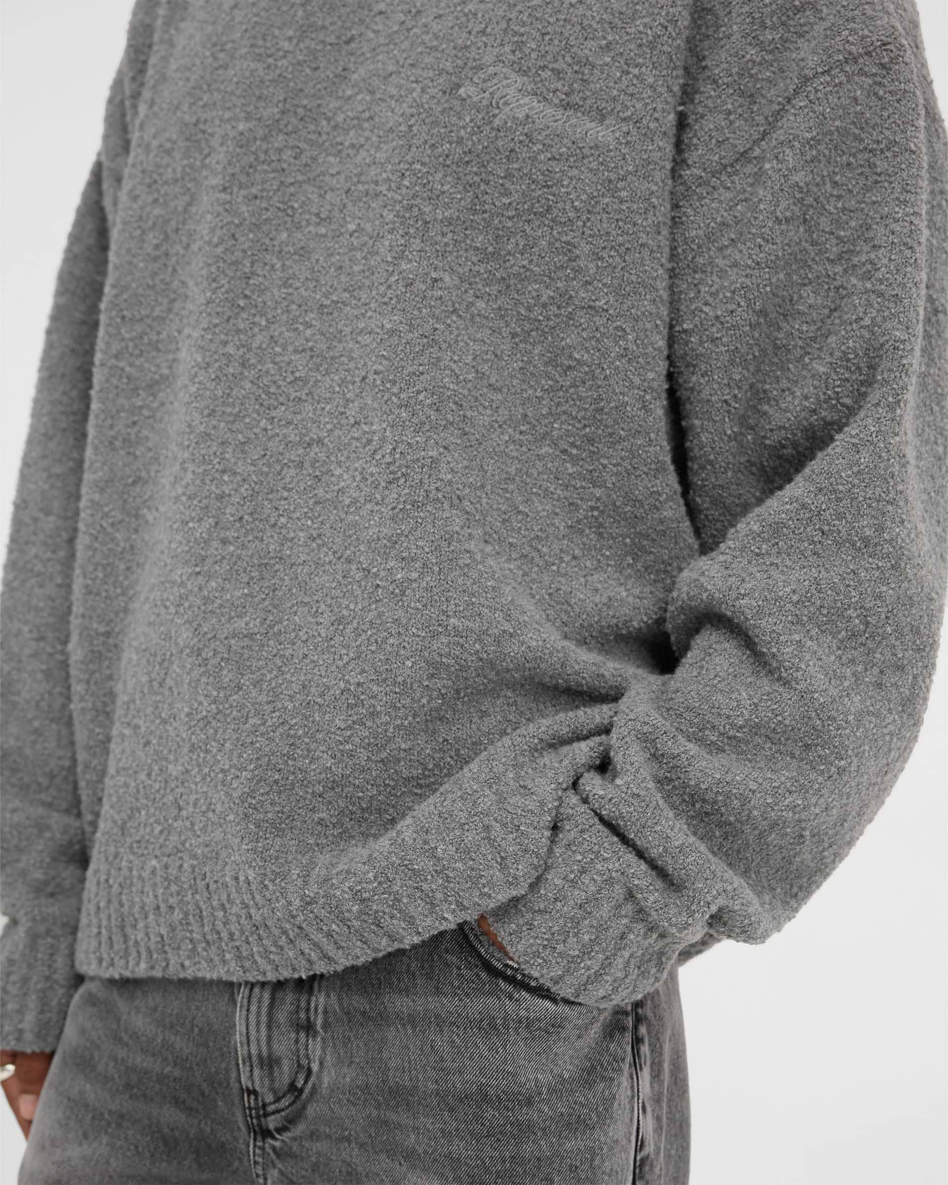 【IONSEOUL】1992 Boucle Embroidered Hoodie 4JH377 Boucle Hoodie