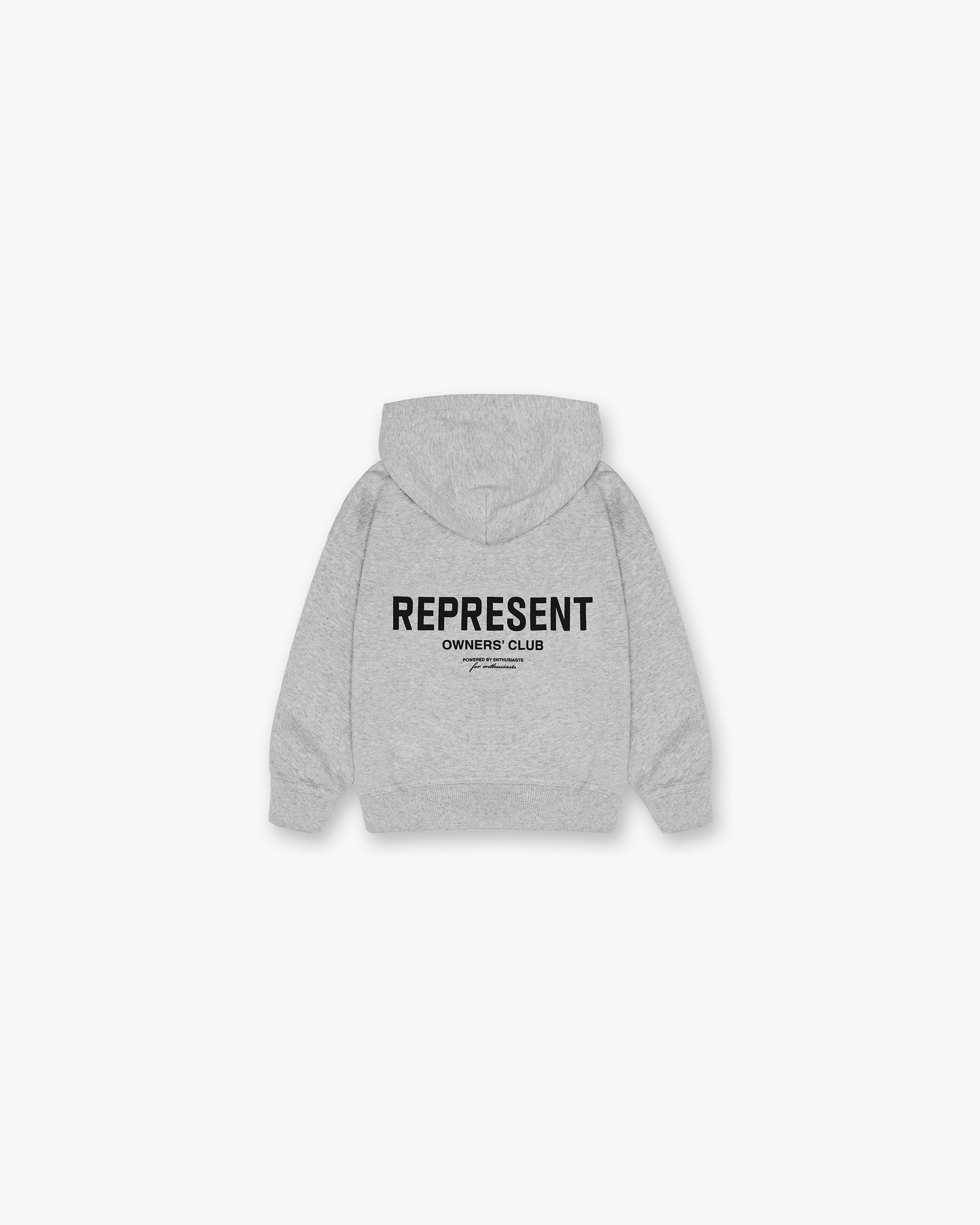 Owners' Club Kids Hoodie | Ash Grey | REPRESENT CLO