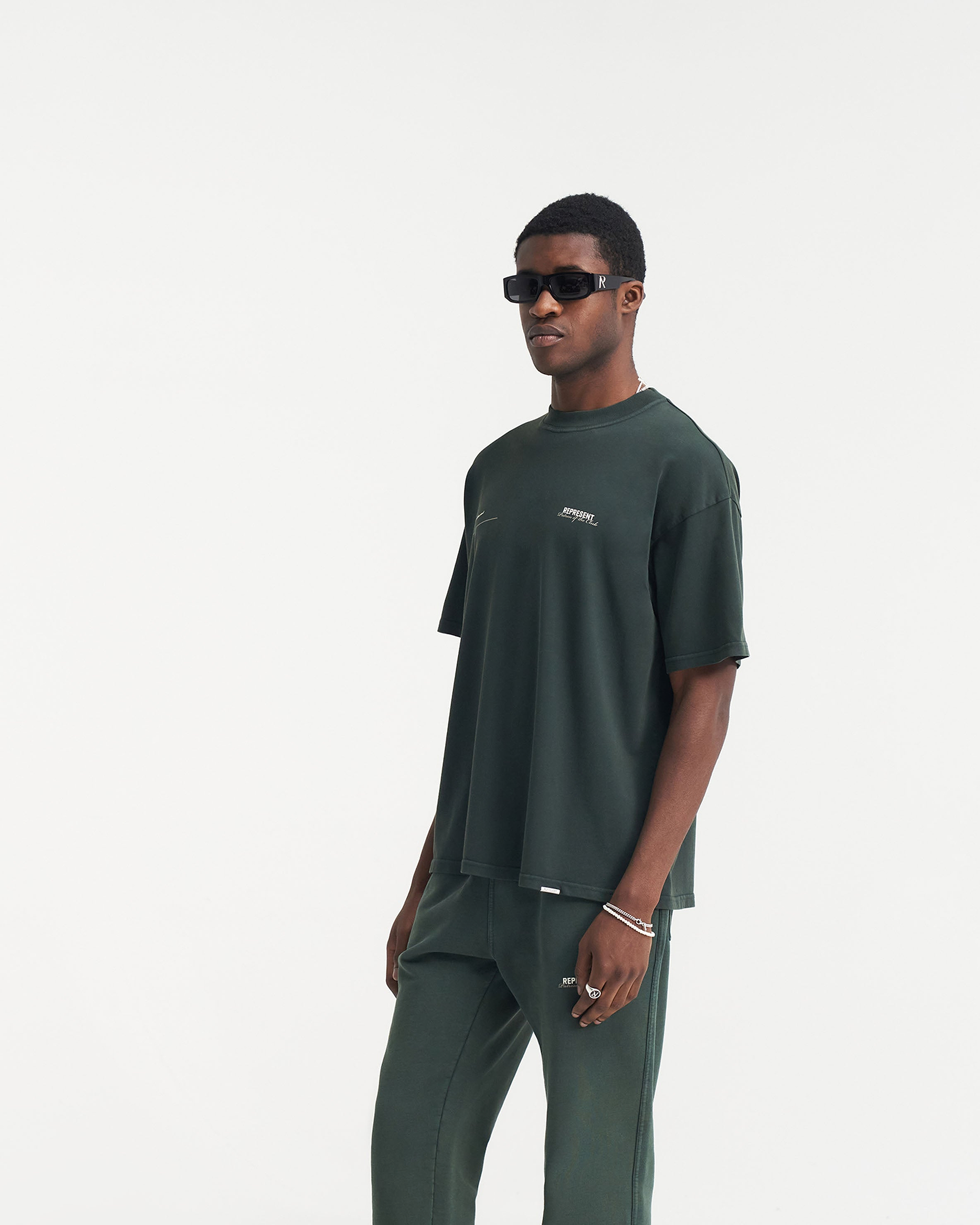 Patron Of The Club T-Shirt - Forest Green