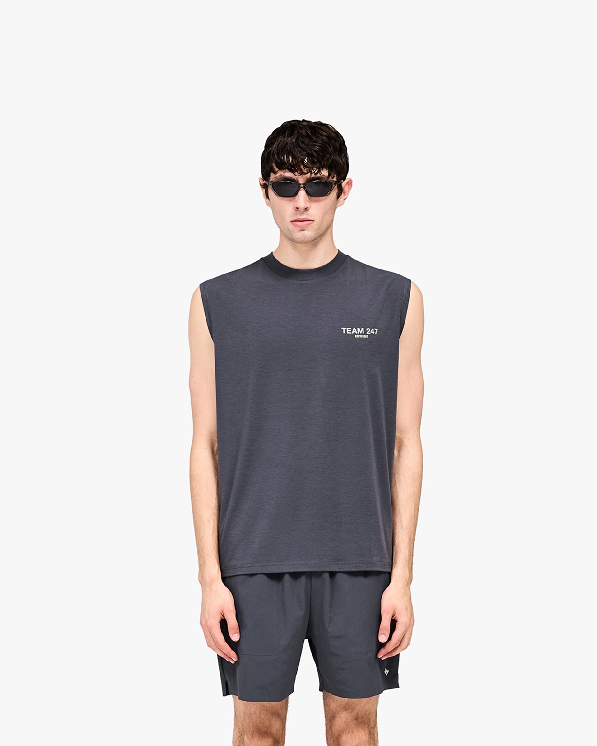 247 Team Oversized Tank - Graphene