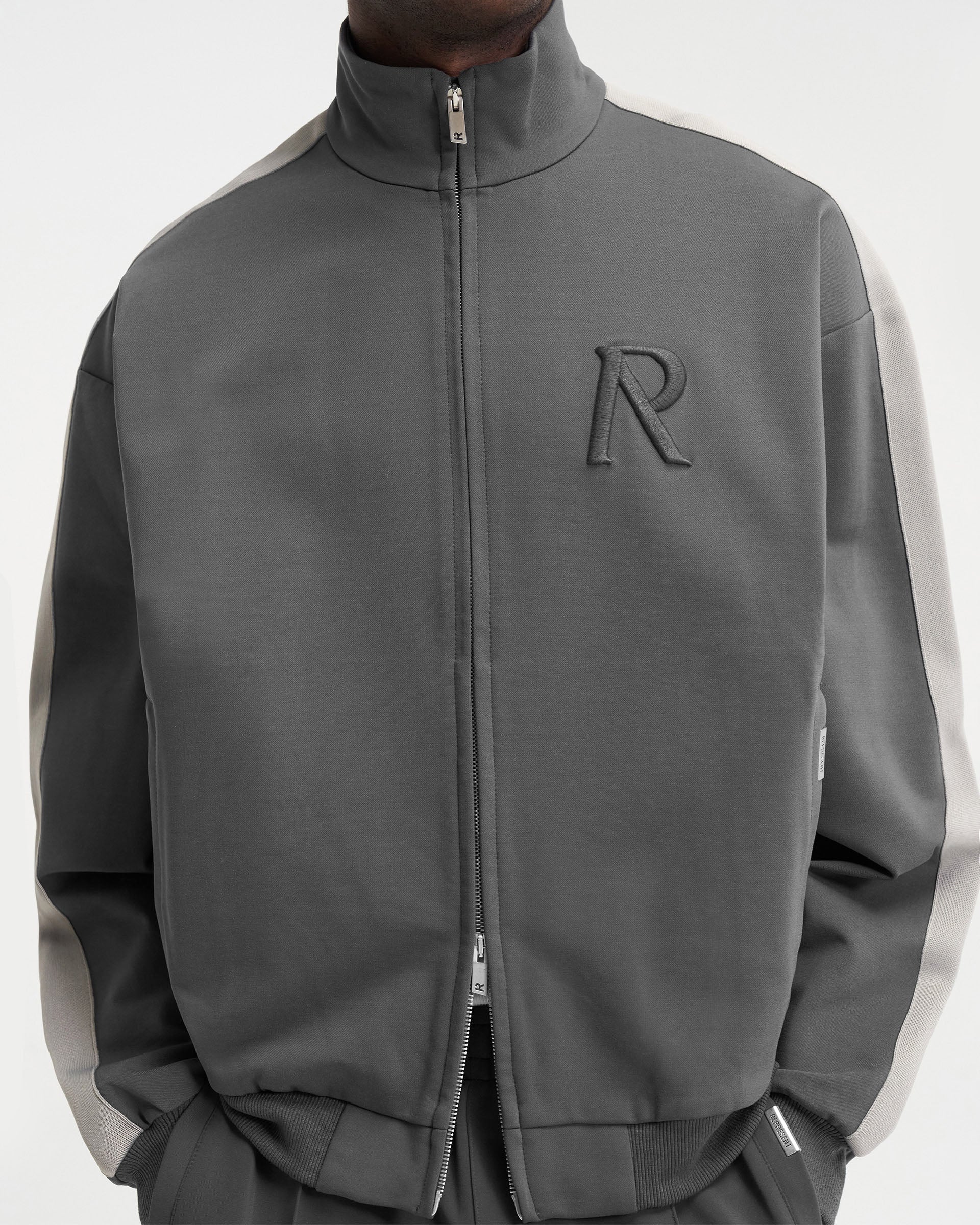 Initial Tracksuit Jacket Iron Grey REPRESENT CLO