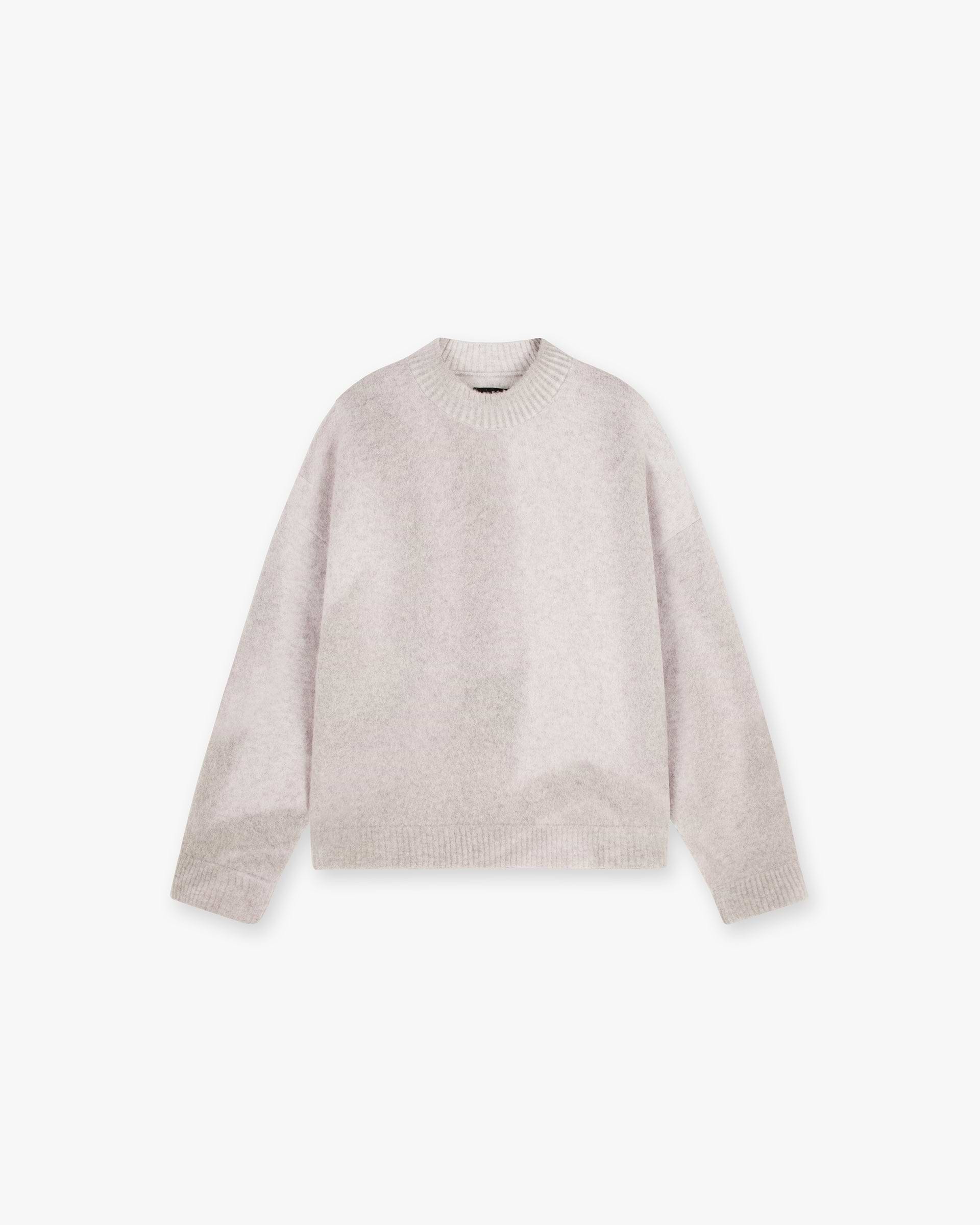 Sprayed Horizons Sweater - Washed Taupe