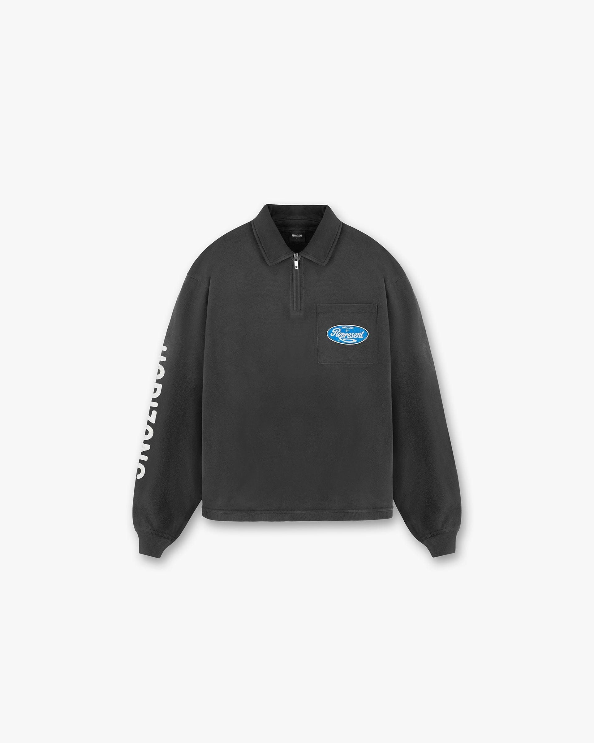 Classic Parts Quarter Zip - Aged Black