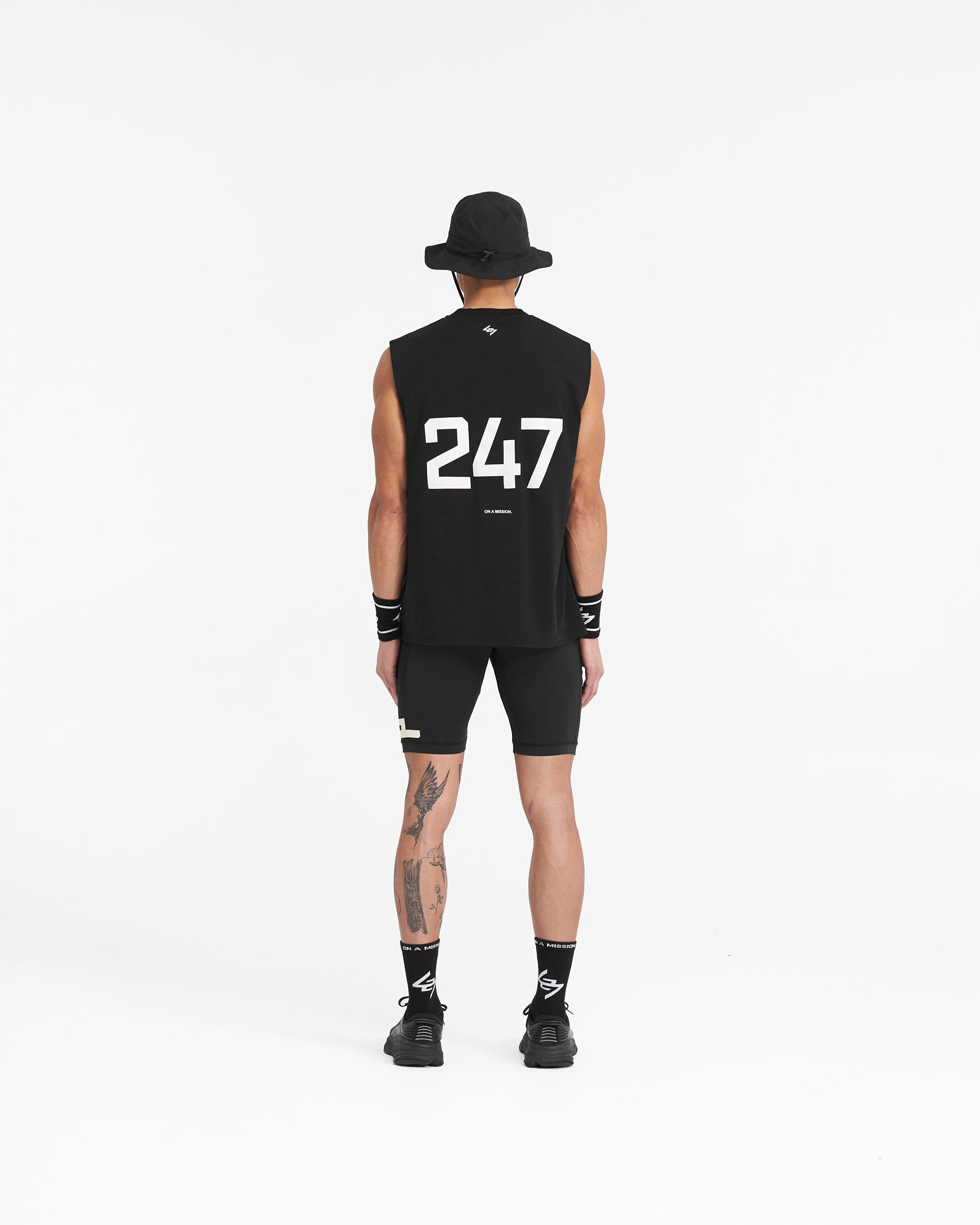 247 Bucket Hat - Black