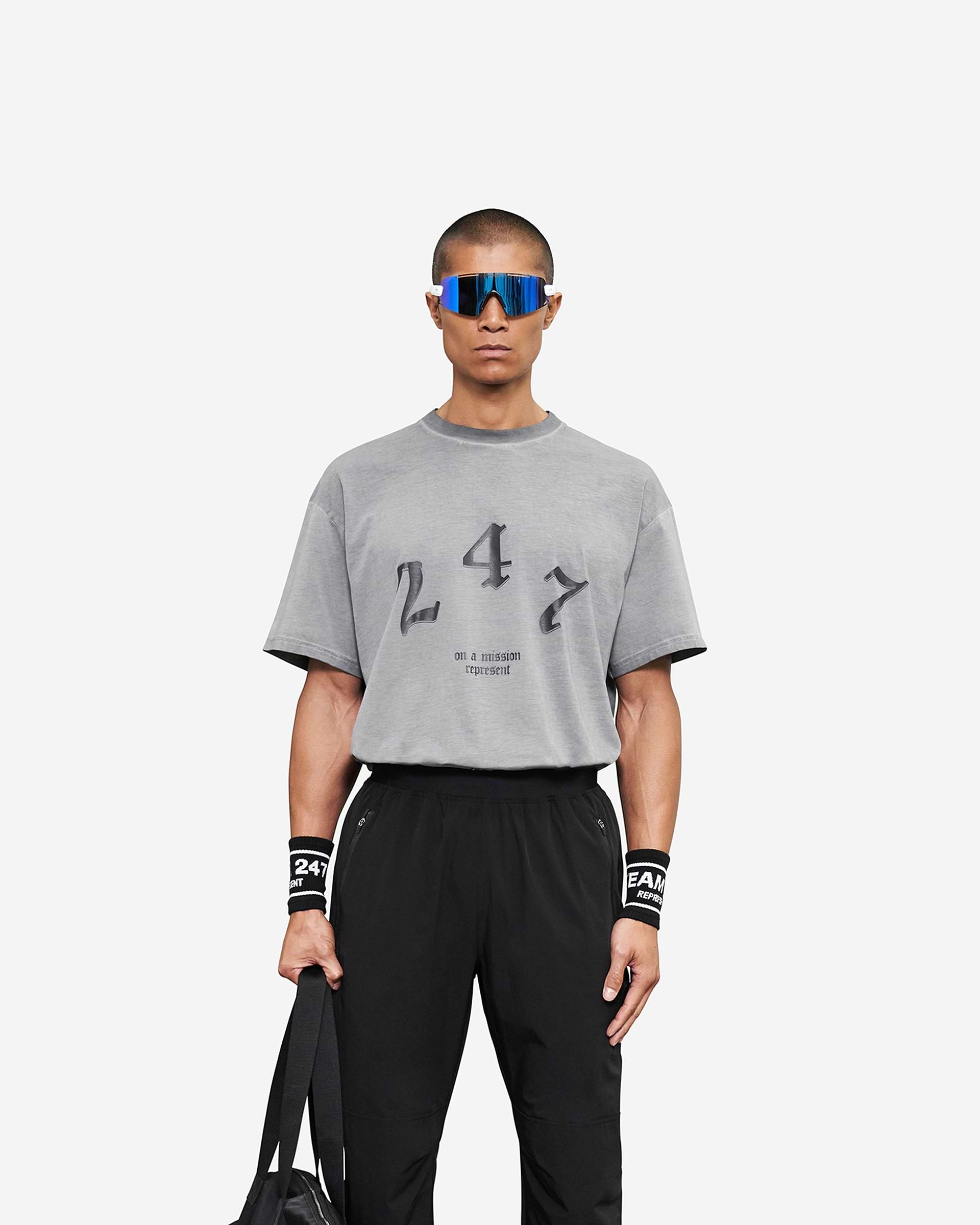 Vintage 247 Oversized T-Shirt - Smoke